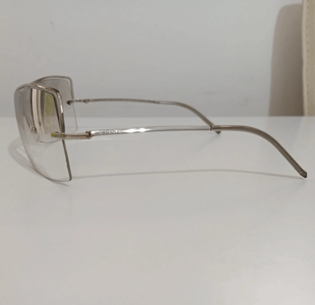 Gucci Gucci sunglasses Transparent Wrap Mask Vintage Size ONE SIZE - 3 Thumbnail