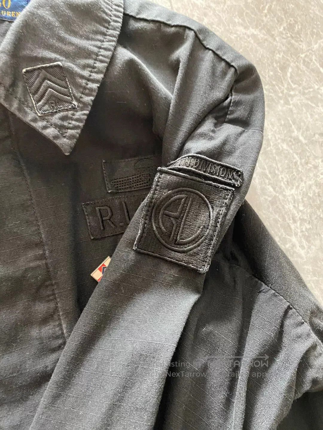 RLX Ralph Lauren black military style M65 jacket. Size US S / EU 44-46 / 1 - 6 Thumbnail
