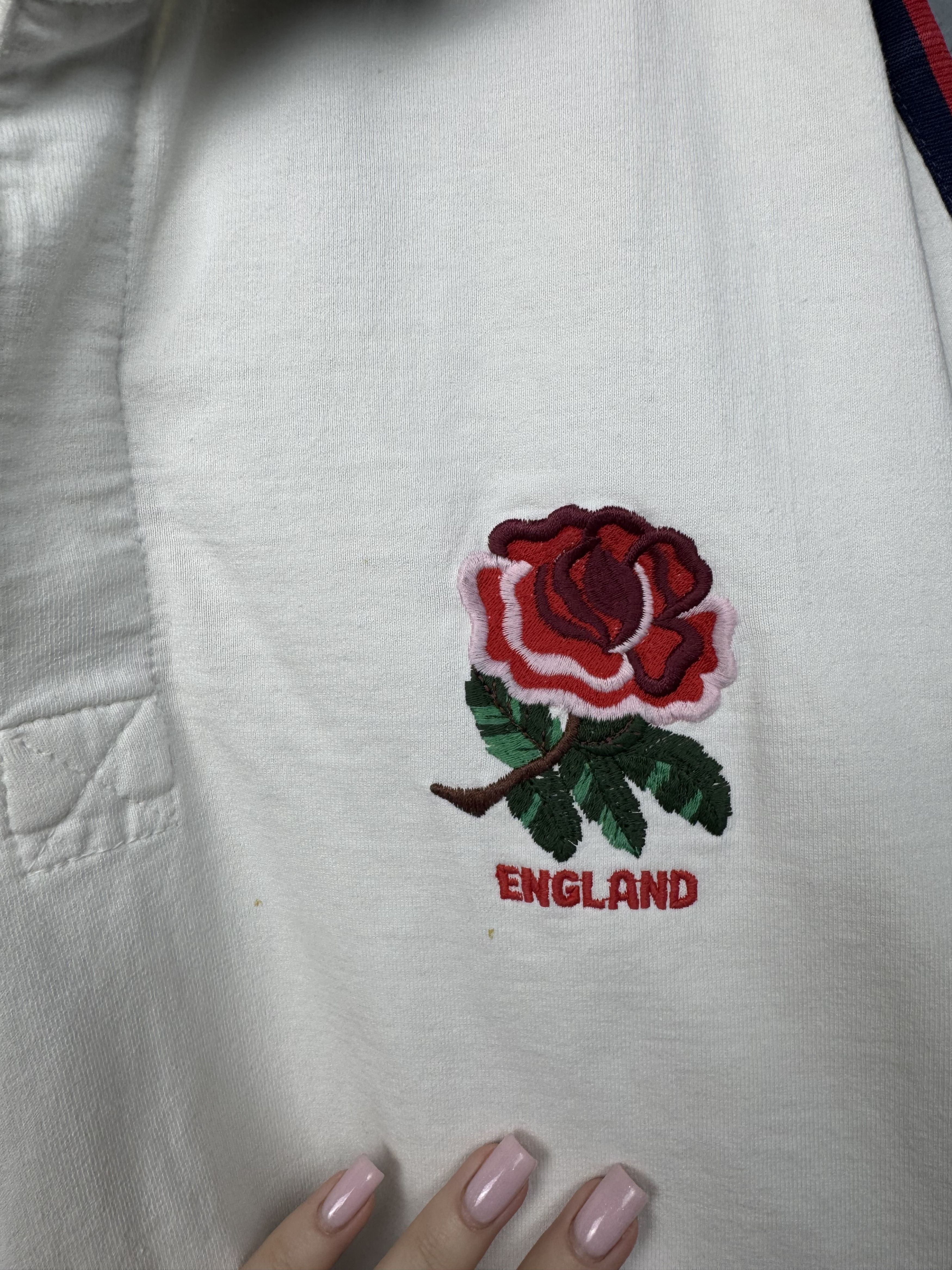 Cotton Traders Cotton Traders 90s Vitage Rugby Long Sleeve Polo Shirt Size US L / EU 52-54 / 3 - 4 Thumbnail