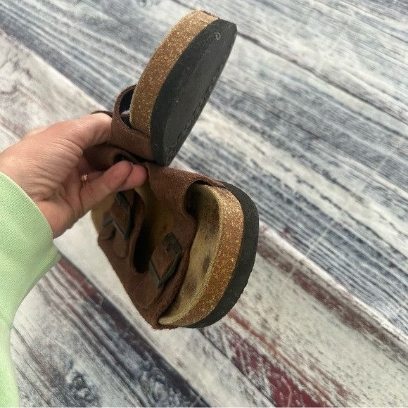 Lands' End Lands’ End Suede Leather Ankle Strap Sandals Size US 8 / EU 41 - 8 Thumbnail