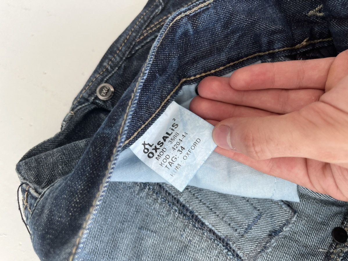 20471120 Vintage Avant Garde Japanese Acid Dyed wash Punk Jeans y2k Size US 34 / EU 50 - 11 Thumbnail