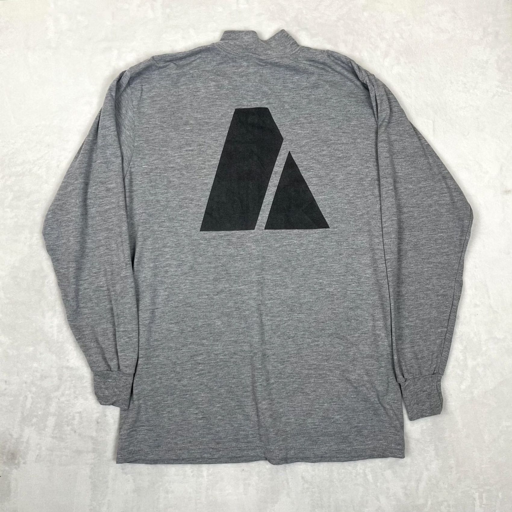 Vintage Vintage Army Shirt Mens Medium Gray Long Sleeve Mock Neck PT Training Shirt Size US M / EU 48-50 / 2 - 6 Thumbnail