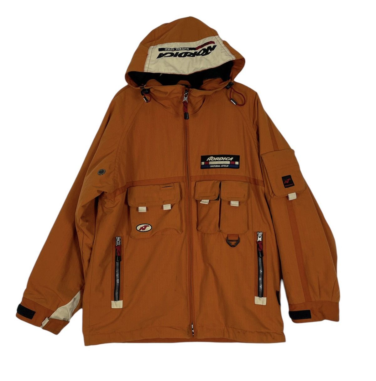 Japanese Brand Nordica Hoodie Multipocket Jacket Size US M / EU 48-50 / 2 - 1 Thumbnail