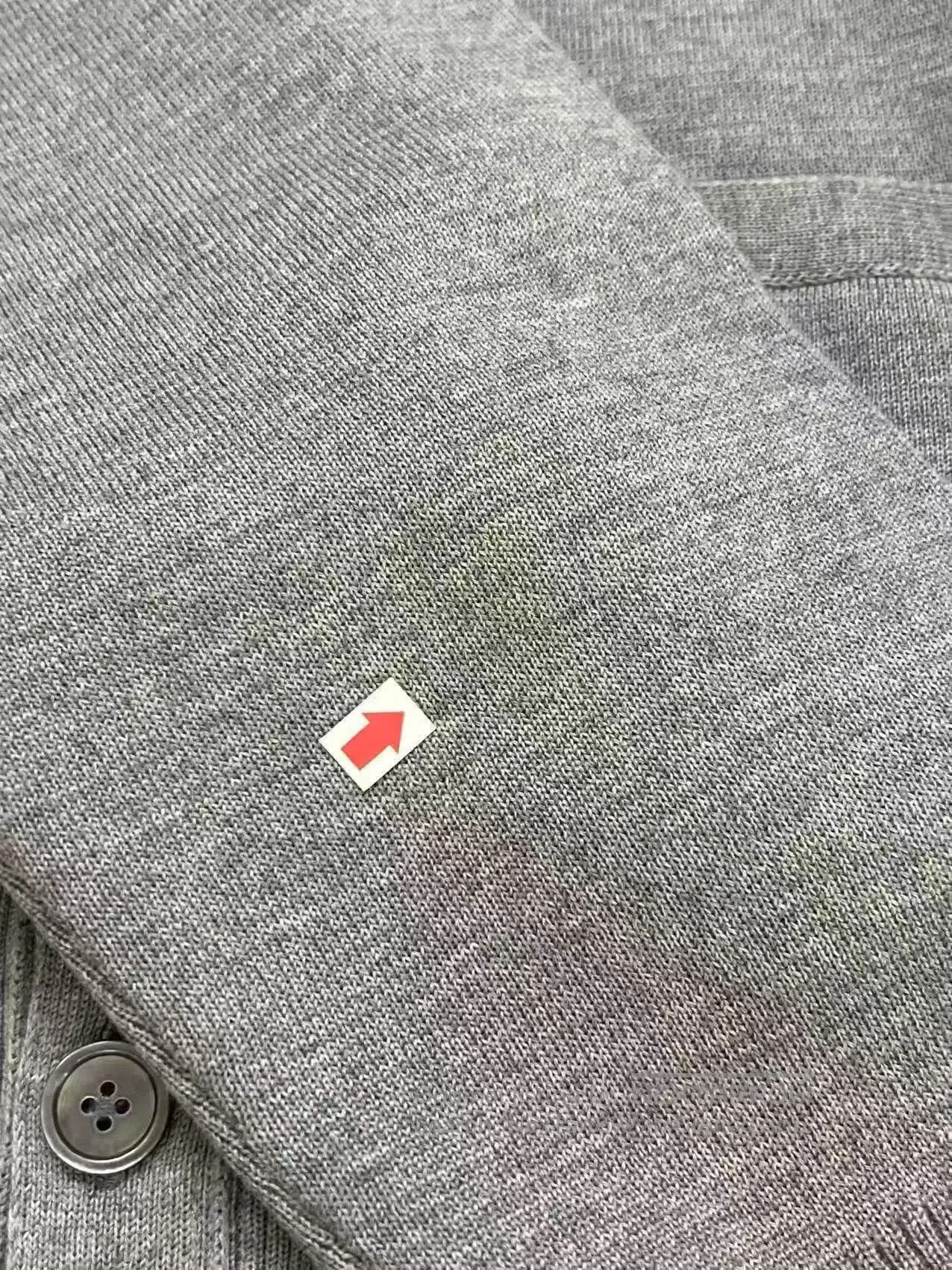 Thom Browne Thom Browne Gray Wool Cardigan| Size US M / EU 48-50 / 2 - 5 Thumbnail