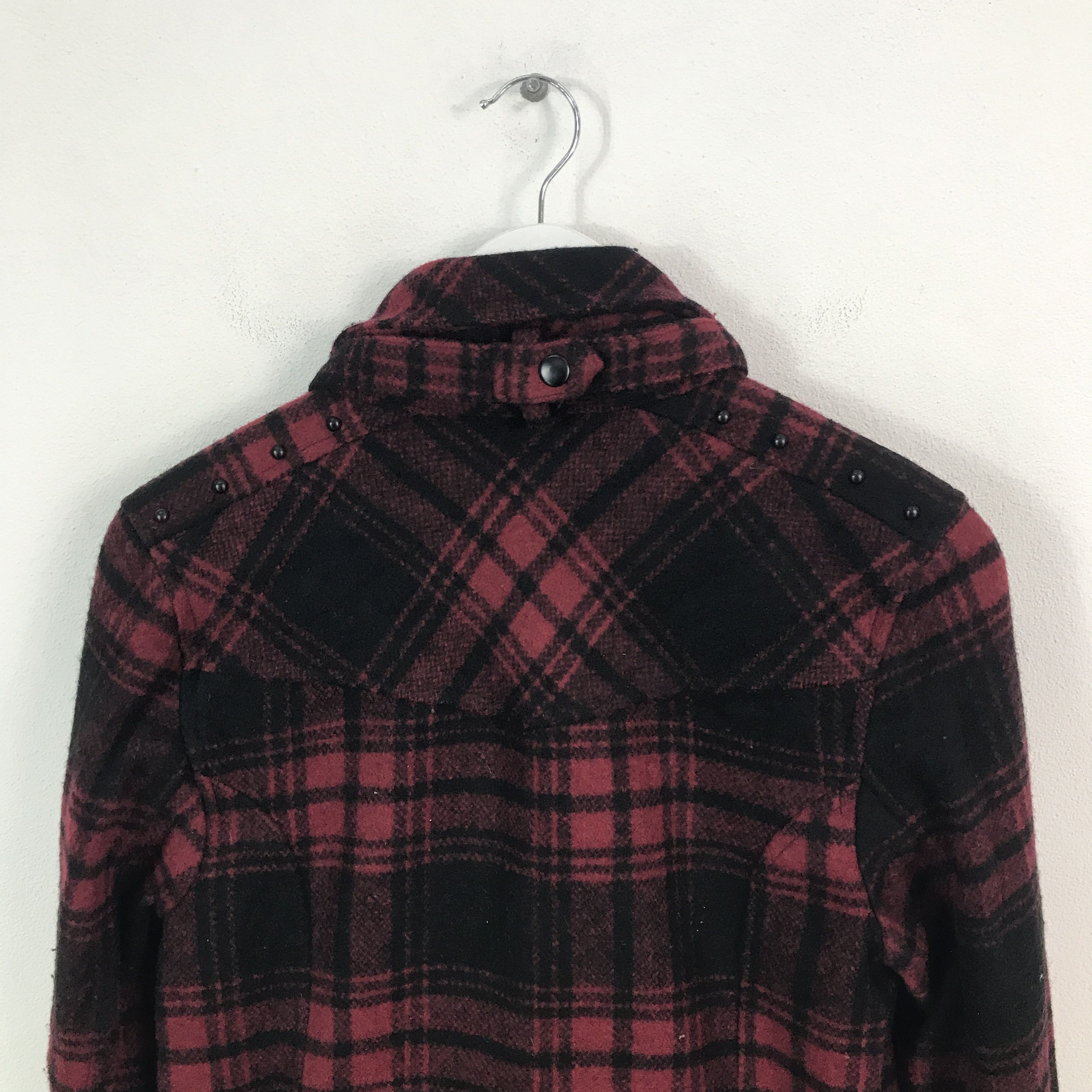 Japanese Brand XFRM Japan Wool Punk jacket Bondage style Size US M / EU 48-50 / 2 - 4 Thumbnail