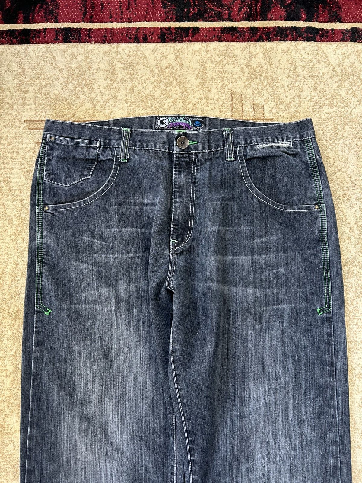 G-Unit Vintage 50 Cent G Unit Baggy Jeans Size US 38 / EU 54 - 8 Thumbnail