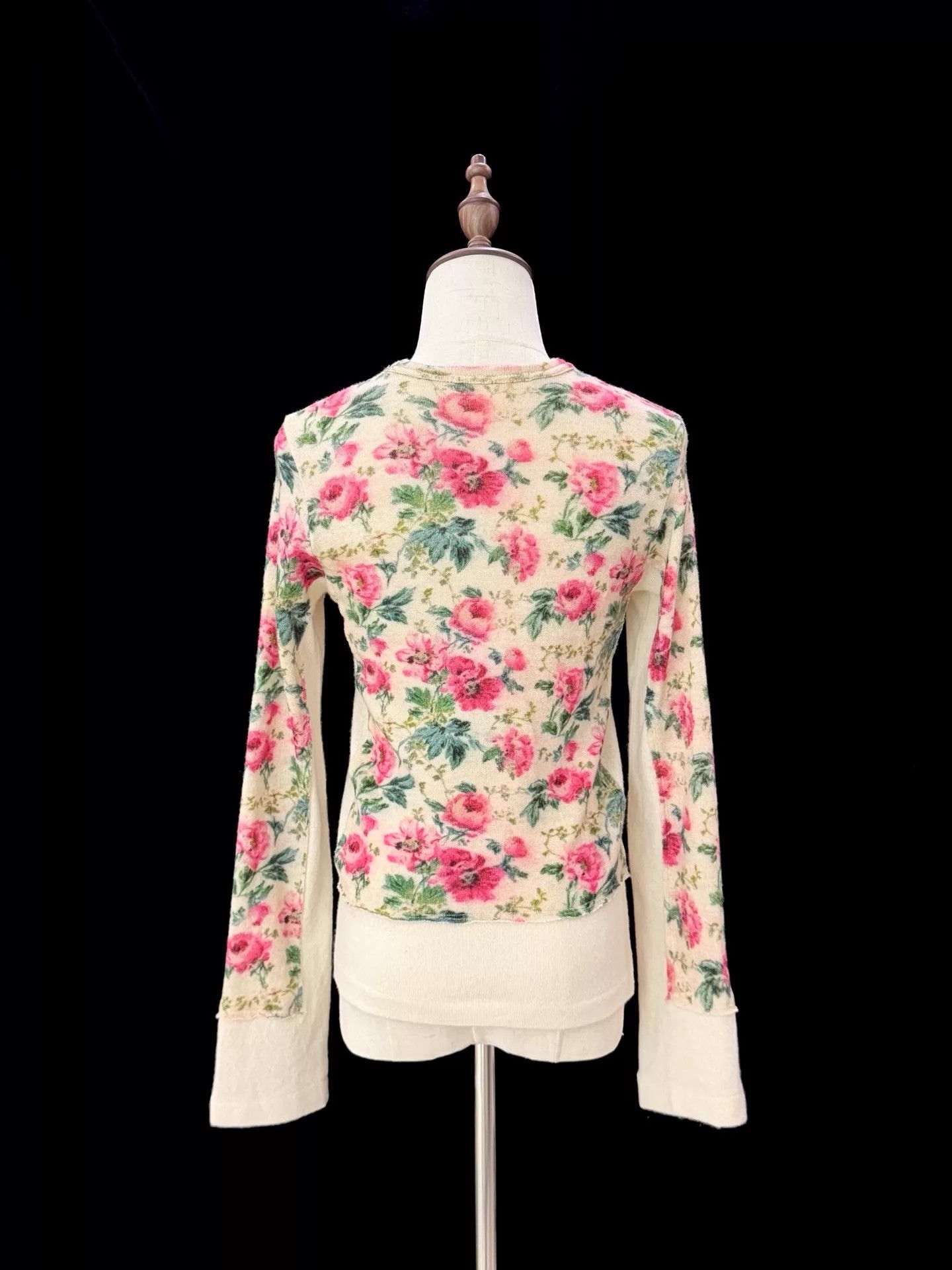 Comme des Garcons Comme des Garçons 16FW Floral Panelled Wool Top XS Size XS / US 0-2 / IT 36-38 - 8 Thumbnail