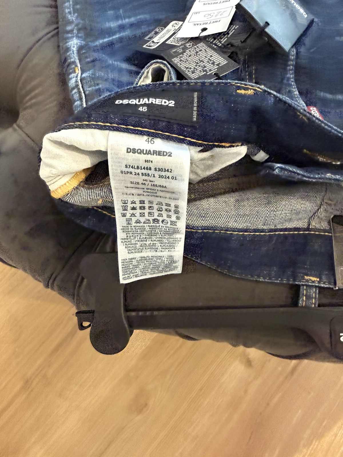 Dsquared2 Dsquared2 straight leg jeans Size US 32 / EU 48 - 5 Thumbnail