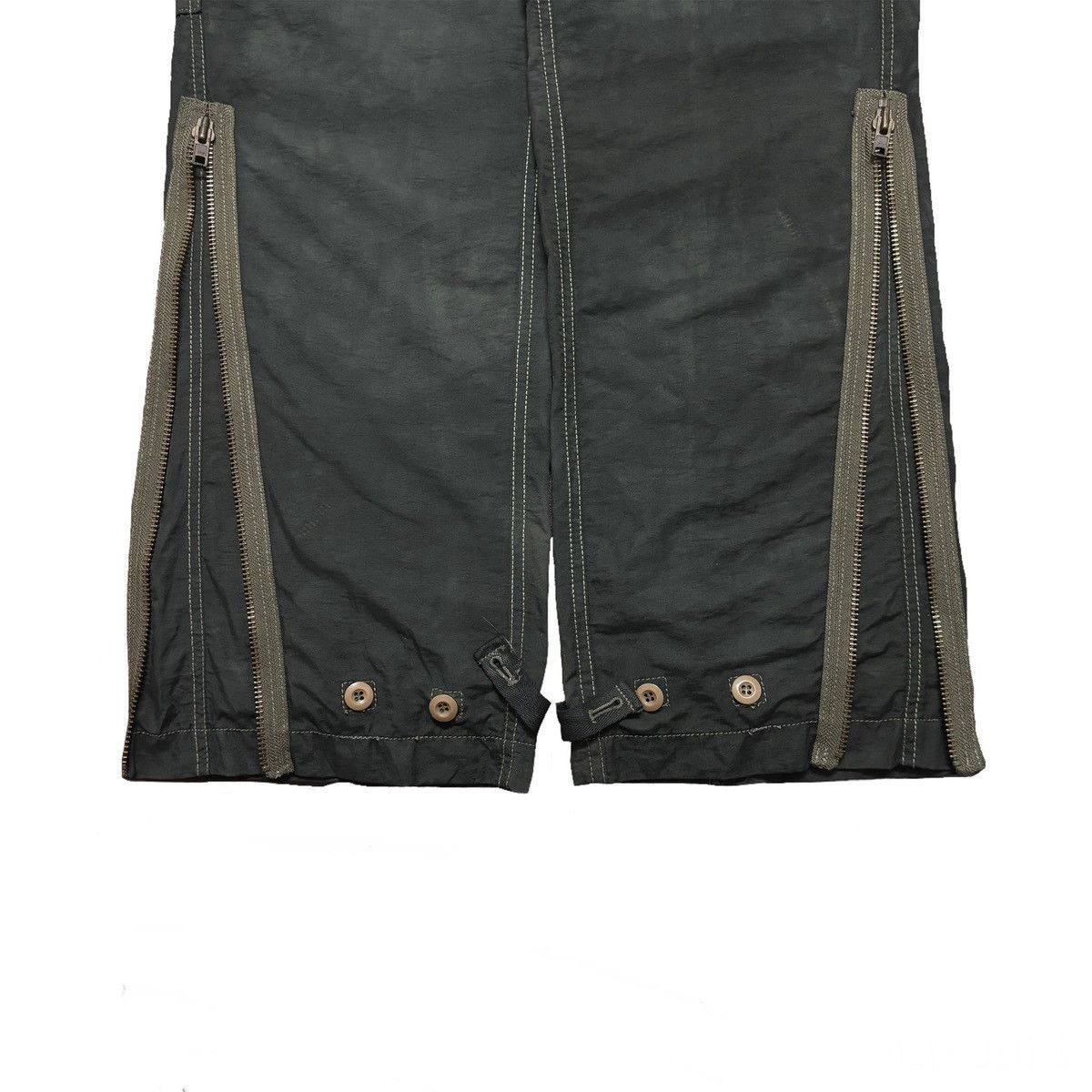 GOA 00s G.O.A Multi Pockets Flare Cargo Pants Size US 33 - 4 Thumbnail
