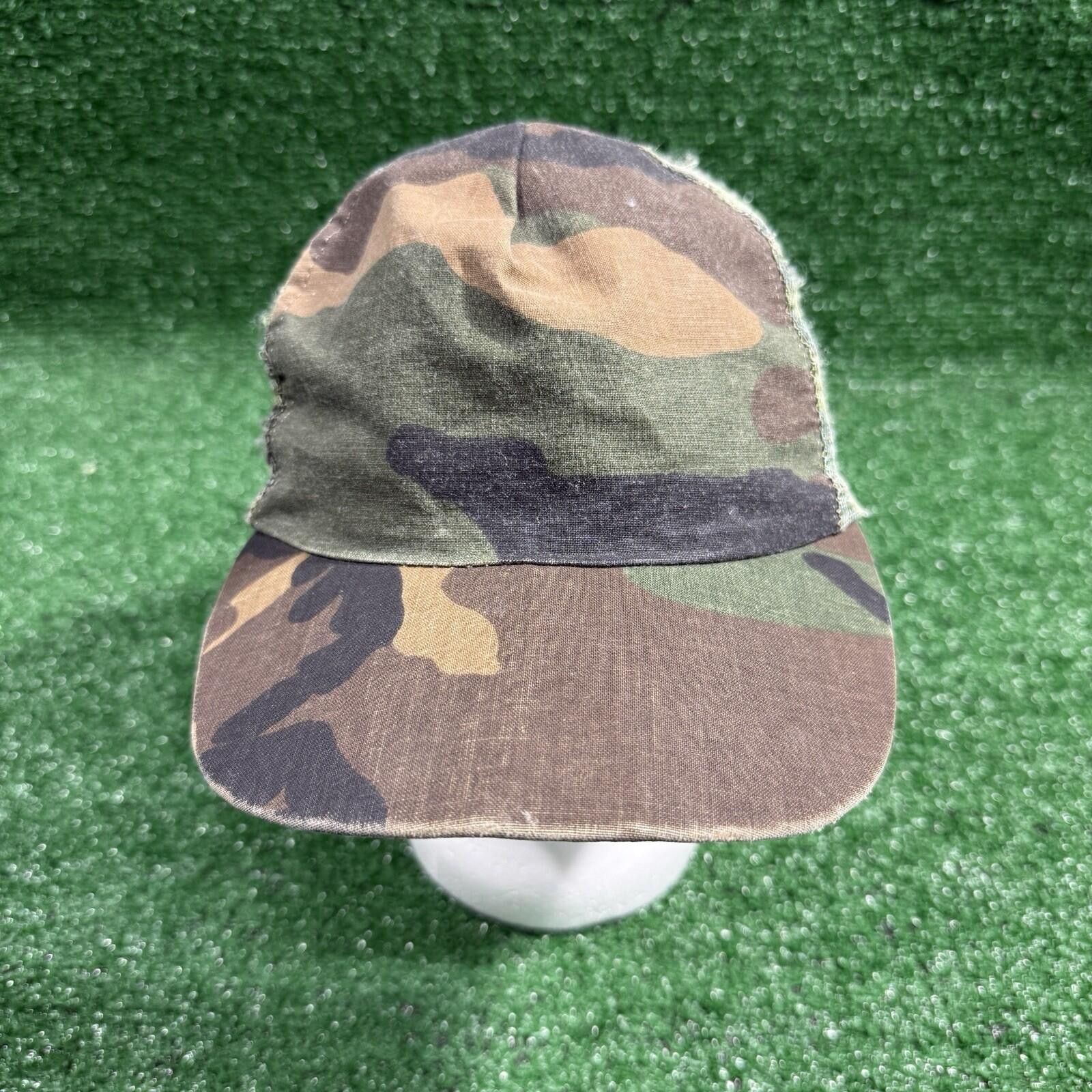 Other Vintage Camo Trucker Hat Mesh Snapback Cap USA Woodland Camo Size ONE SIZE - 4 Thumbnail