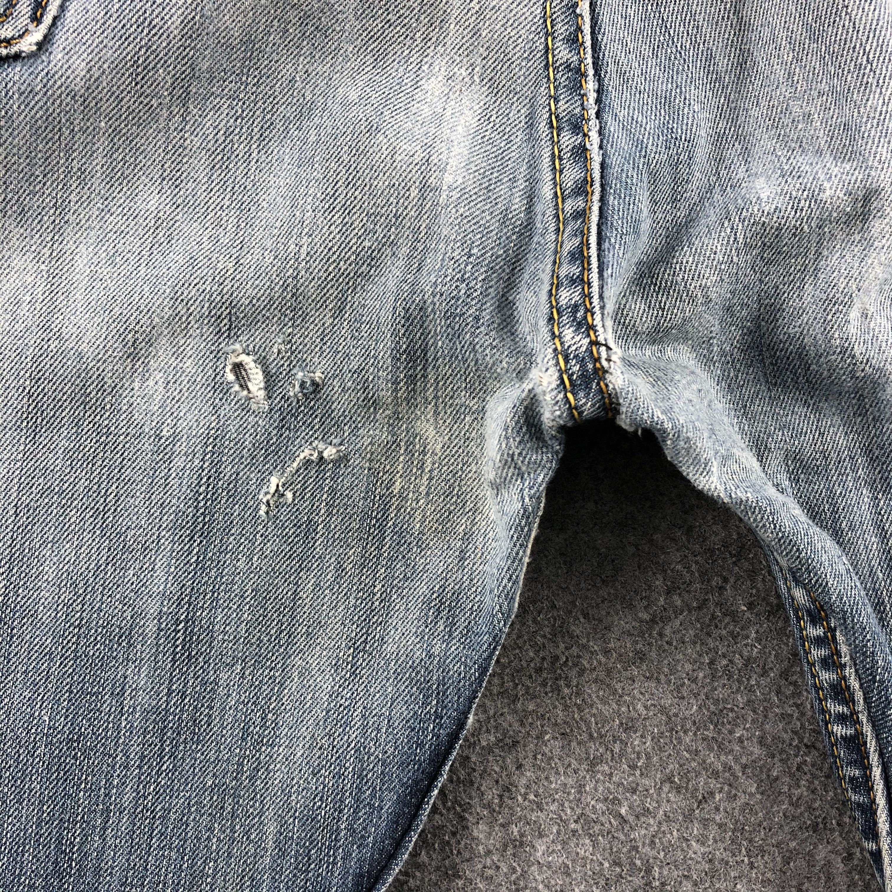 Levi's Vintage Blue Wash Levis 501 Jeans-J1421 Size US 36 / EU 52 - 8 Thumbnail