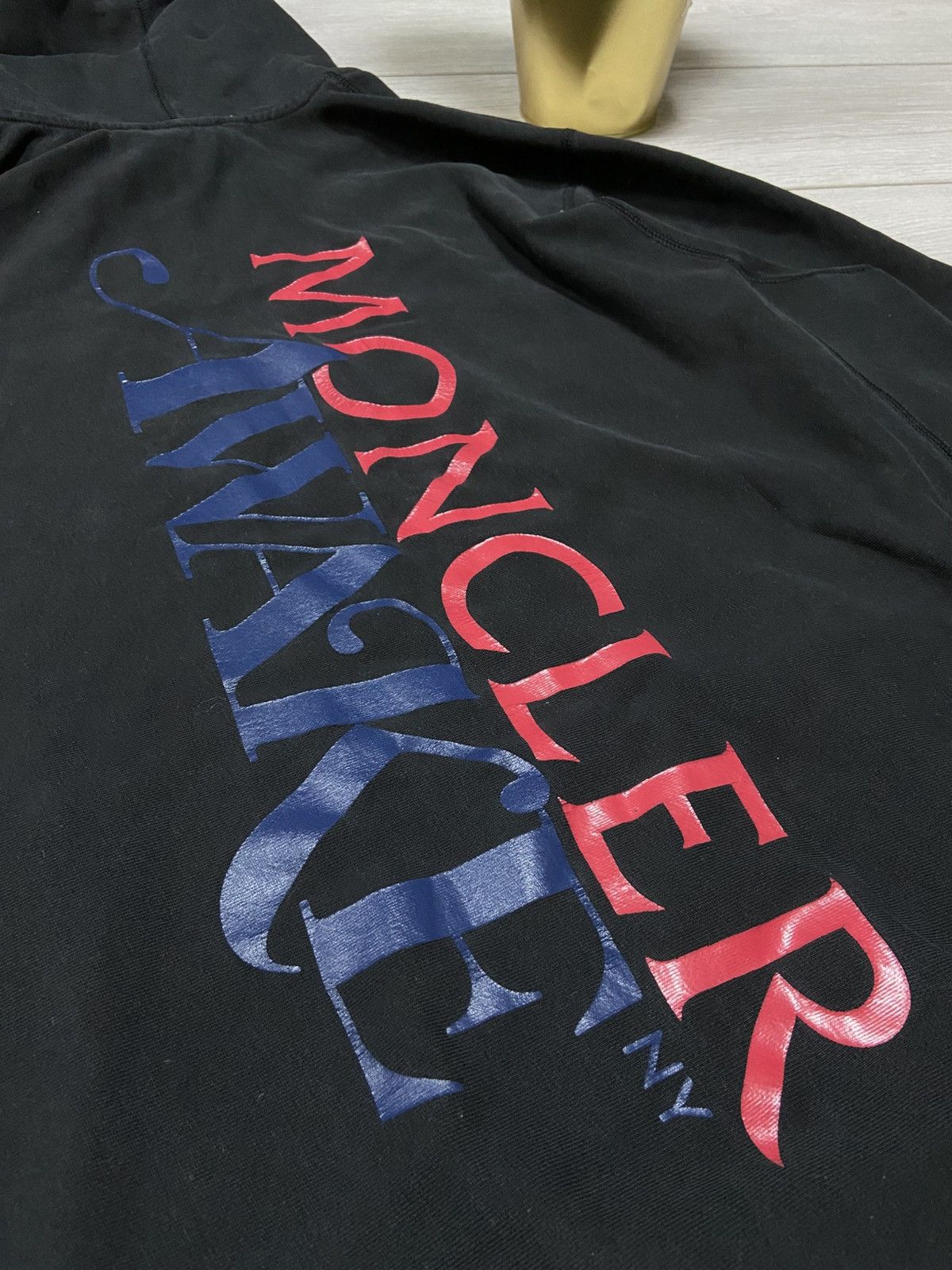 Moncler Moncler X Awake RARE Maglia Hoodie big logo Size US L / EU 52-54 / 3 - 3 Thumbnail