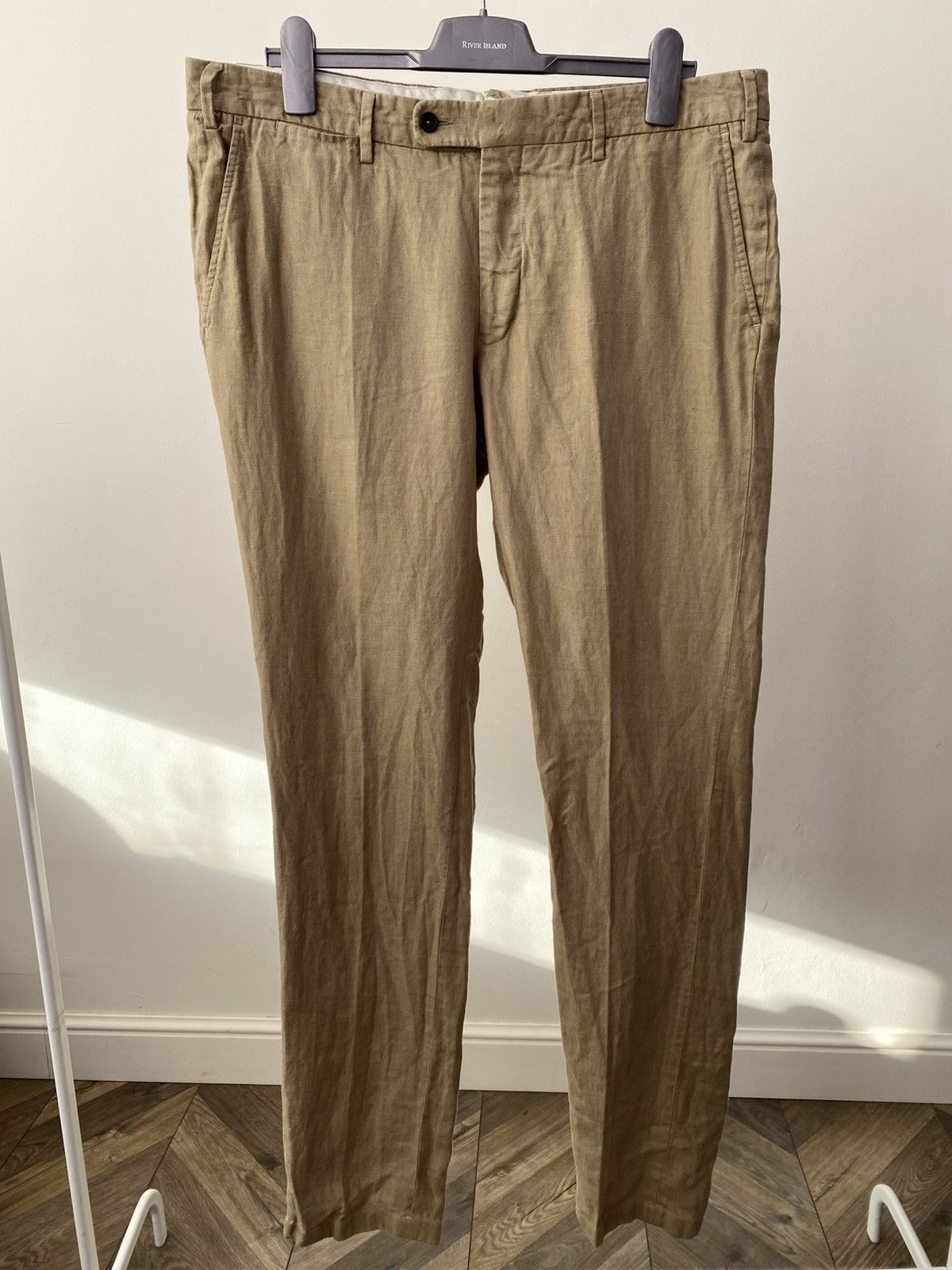 Other Vintage Pelikamo Zurich Linen Pants Size US 34 / EU 50 - 2 Thumbnail