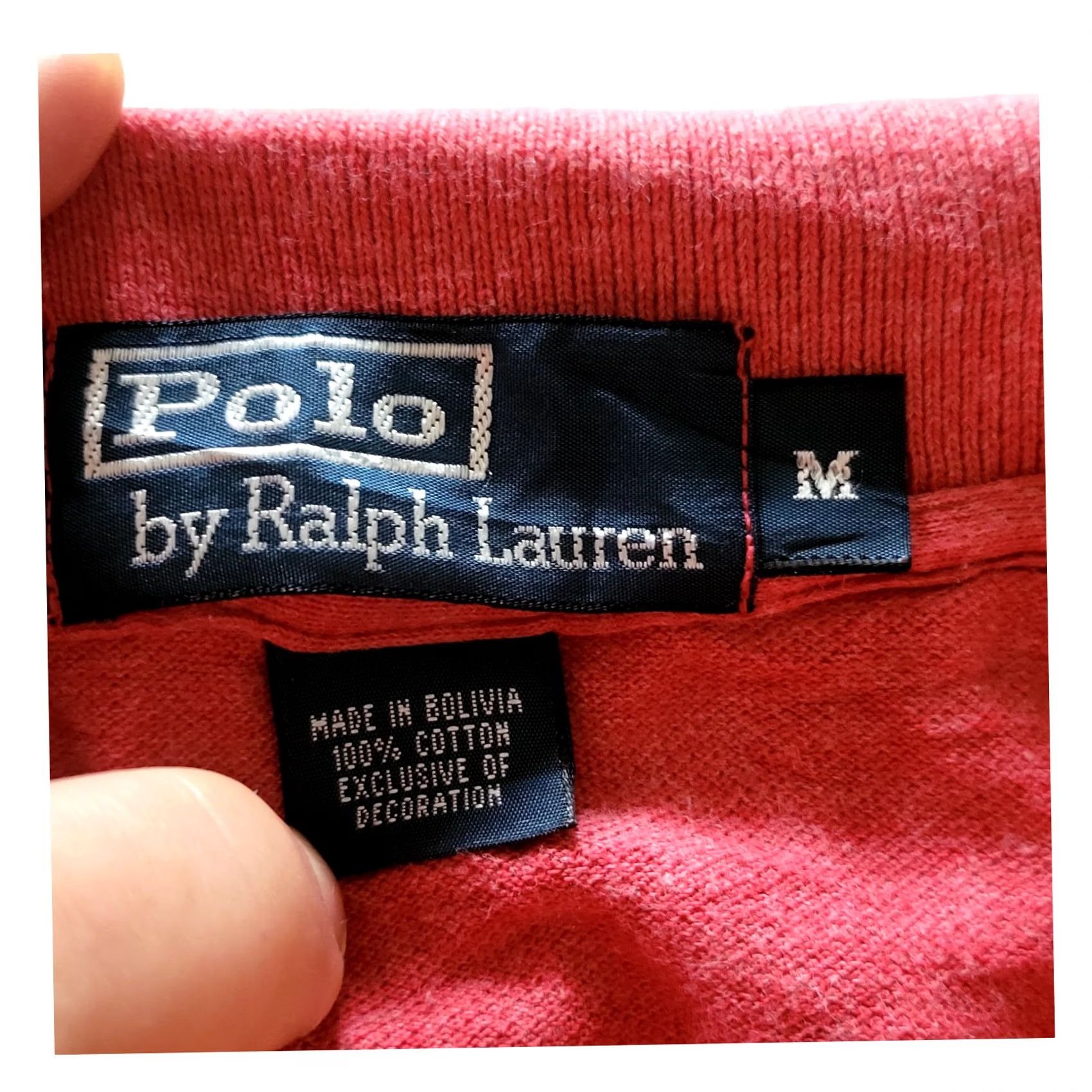 Polo Ralph Lauren Polo Ralph Lauren Polo Shirt Men's Red Classic Fit, 100% Cotton, Size M Size US M / EU 48-50 / 2 - 7 Thumbnail