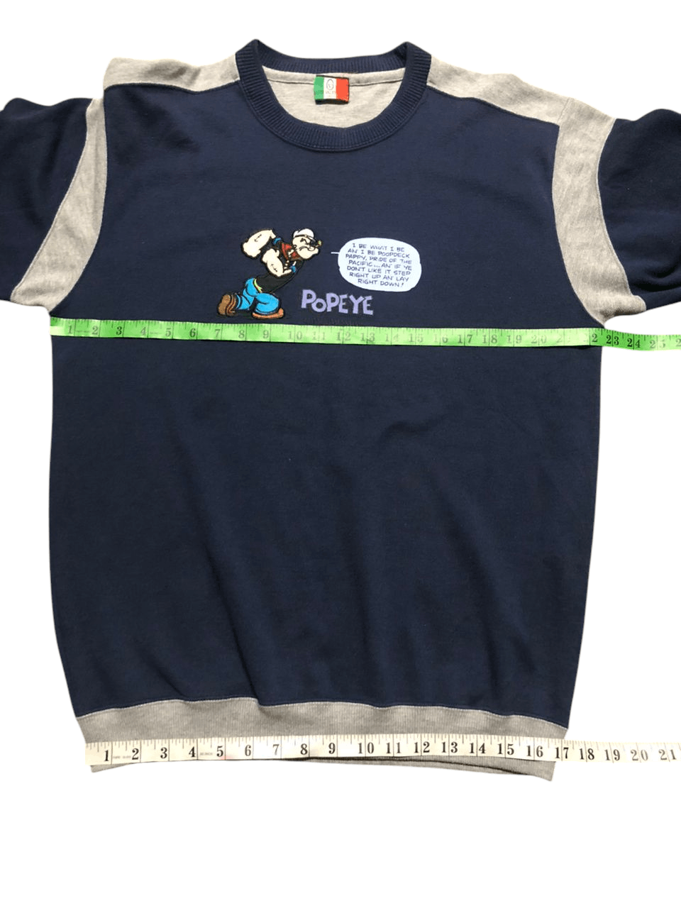 Gianni Valentino Vintage Gianni Valentino x Popeye Crewneck Sweatshirt Size US M / EU 48-50 / 2 - 13 Thumbnail