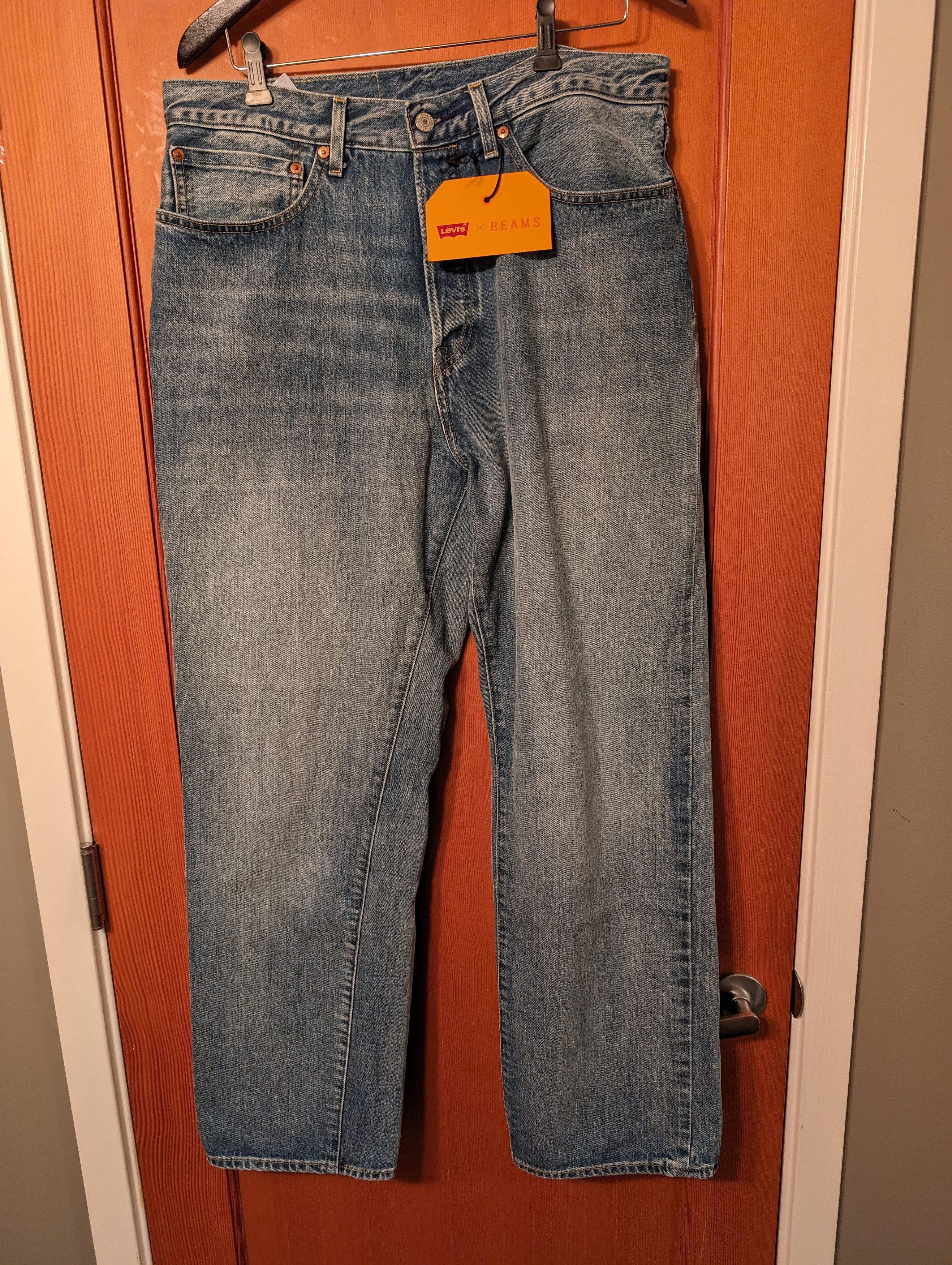 Levis x Beams Big Pocket Baggy Denim