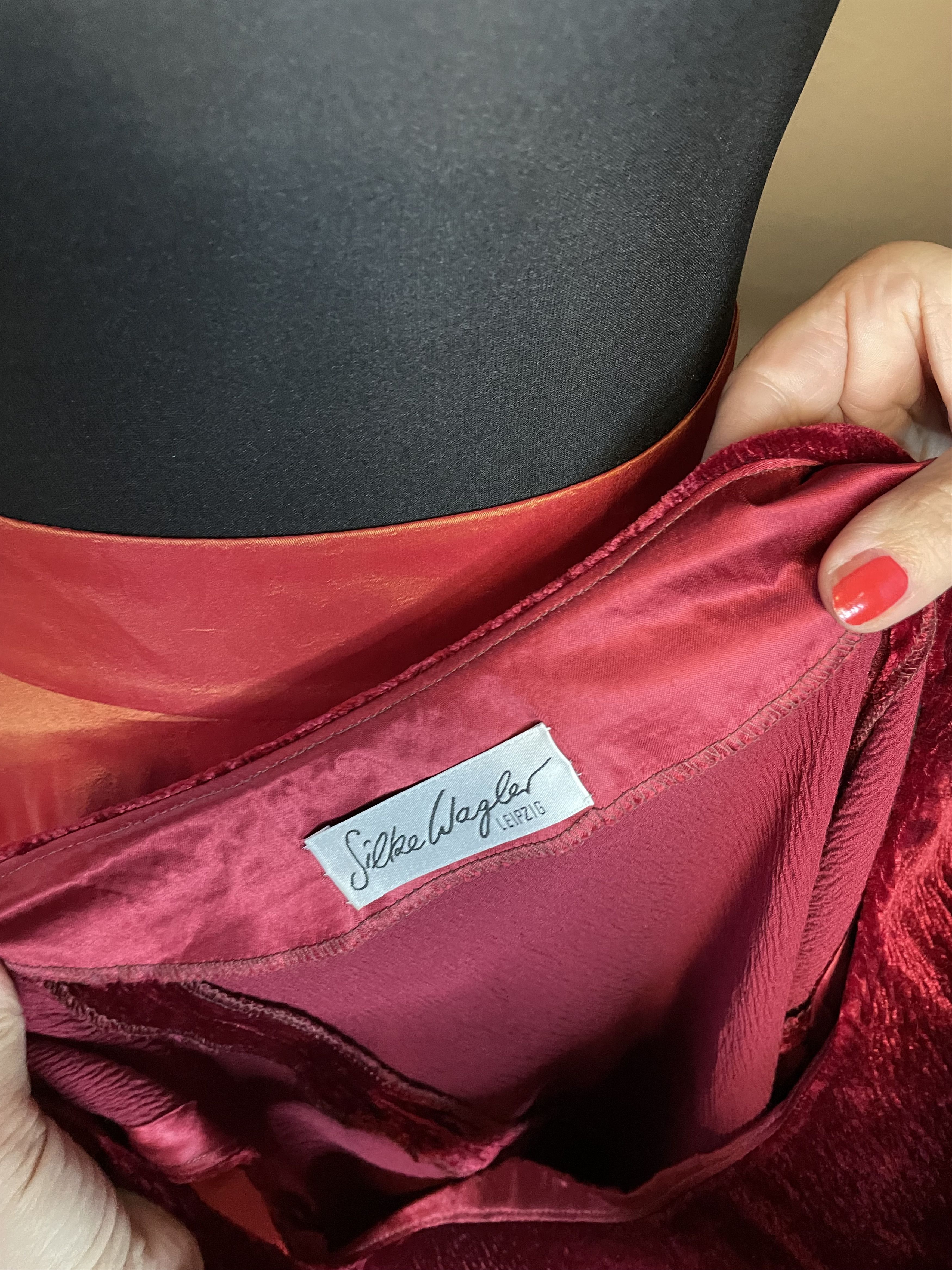 Other Handmade Designer Evening Dress - Silke Wagler Leipzig Size XS / US 0-2 / IT 36-38 - 2 Thumbnail