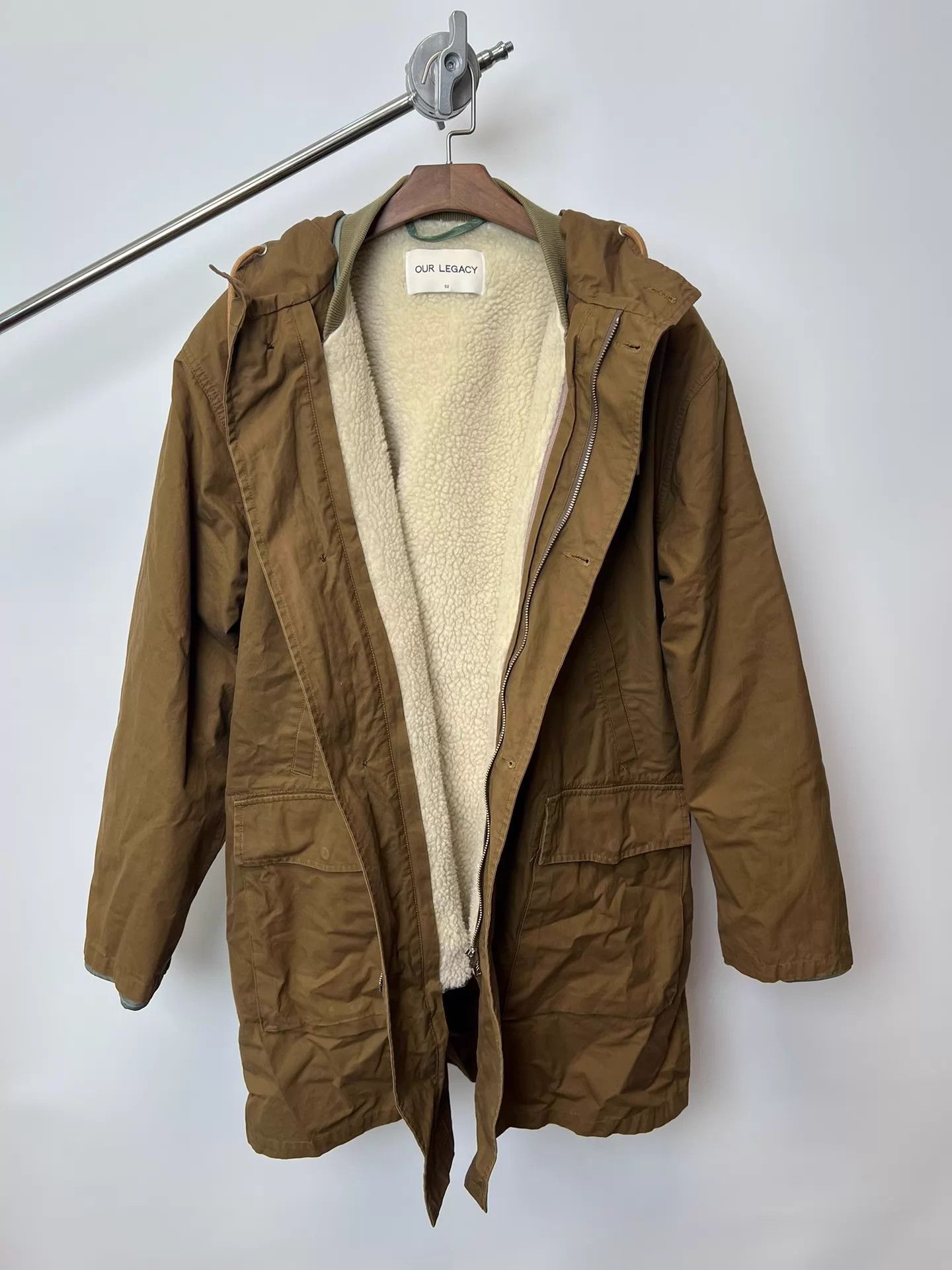 Our Legacy our legacy shearling detachable lining parka Size US L / EU 52-54 / 3 - 5 Thumbnail