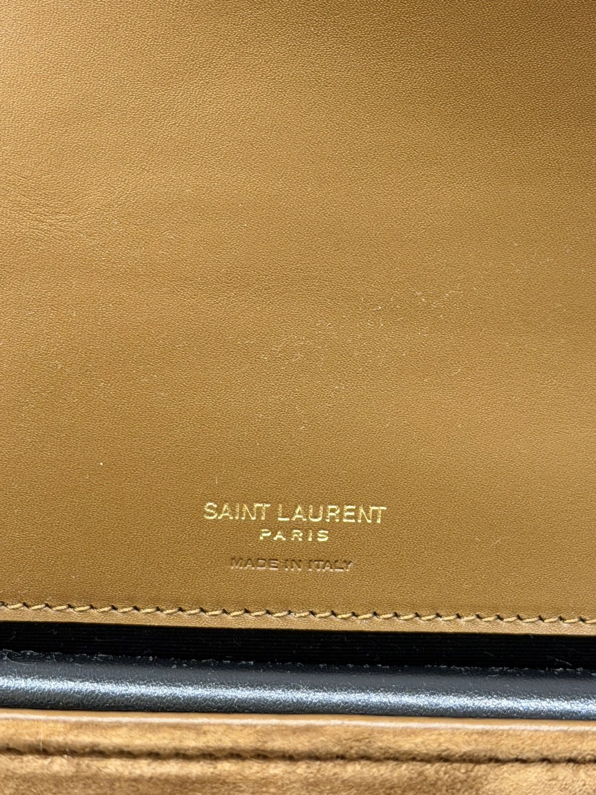 Yves Saint Laurent Saint Laurent Matelassé Suede Small LouLou Bag Size ONE SIZE - 9 Thumbnail