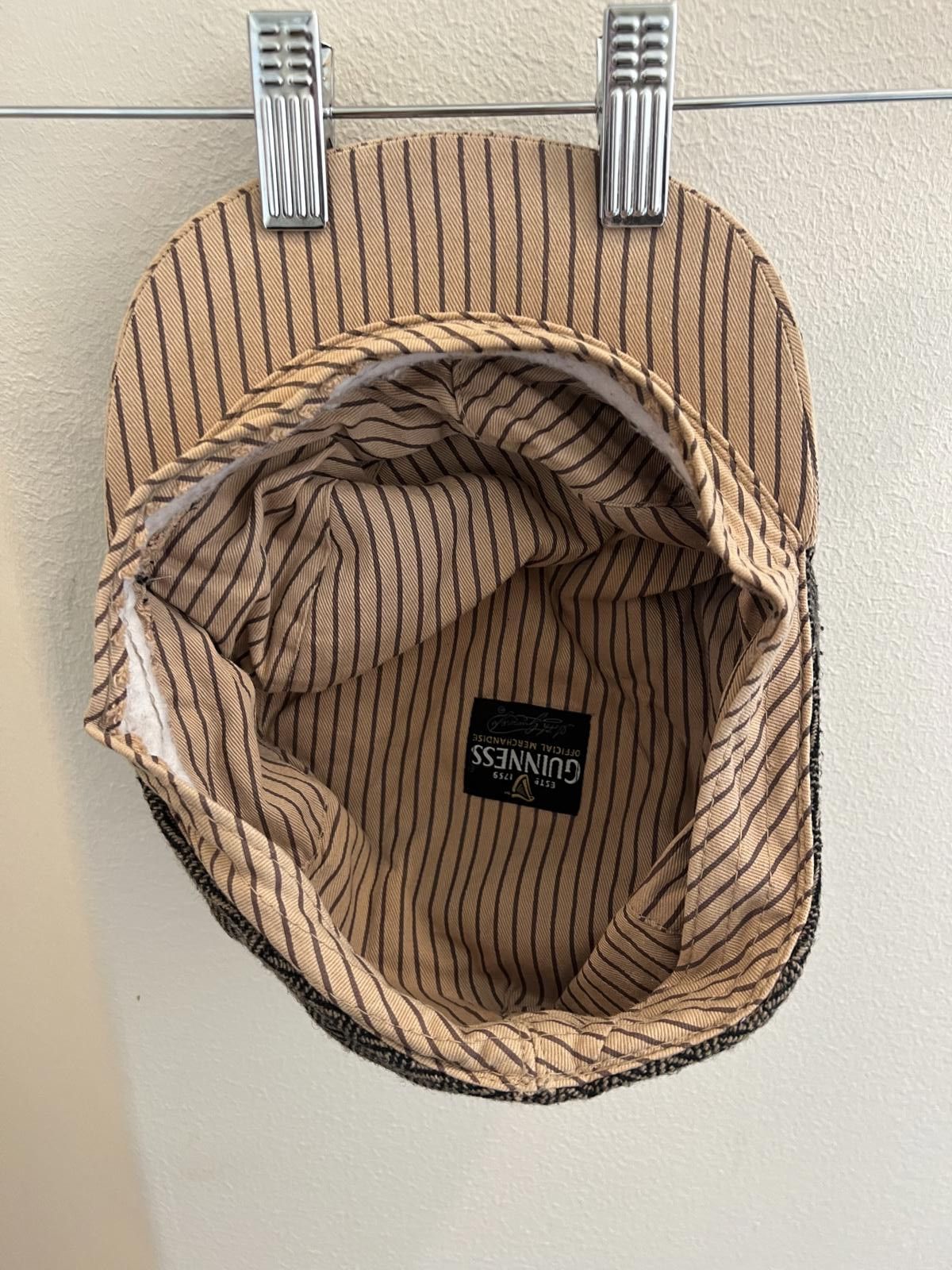 Designer Guinness Herringbone Newsboy Cap Size ONE SIZE - 3 Thumbnail