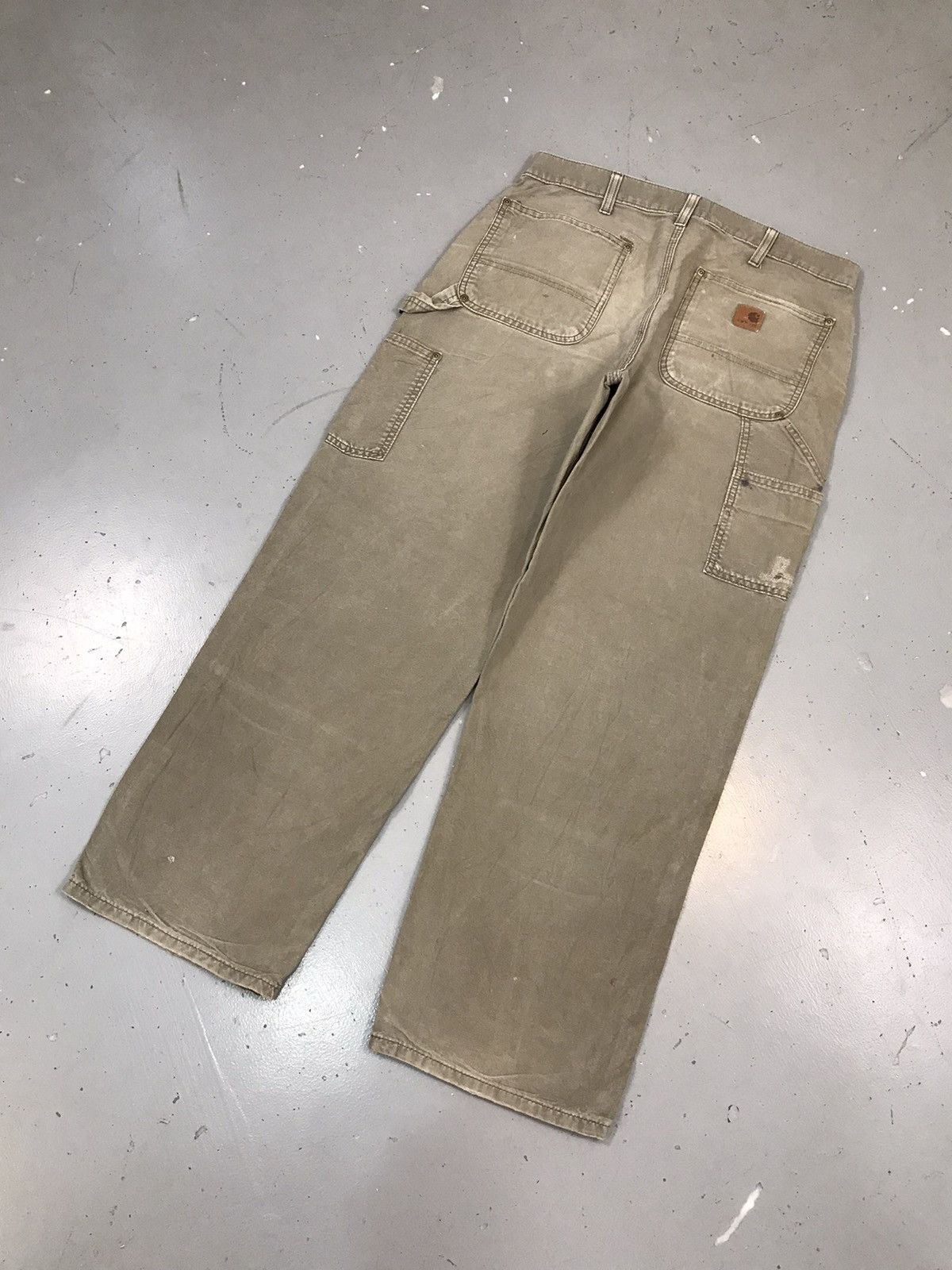 Carhartt × Vintage Vintage Carhartt B195 LBR double knee denim Size US 34 / EU 50 - 8 Thumbnail