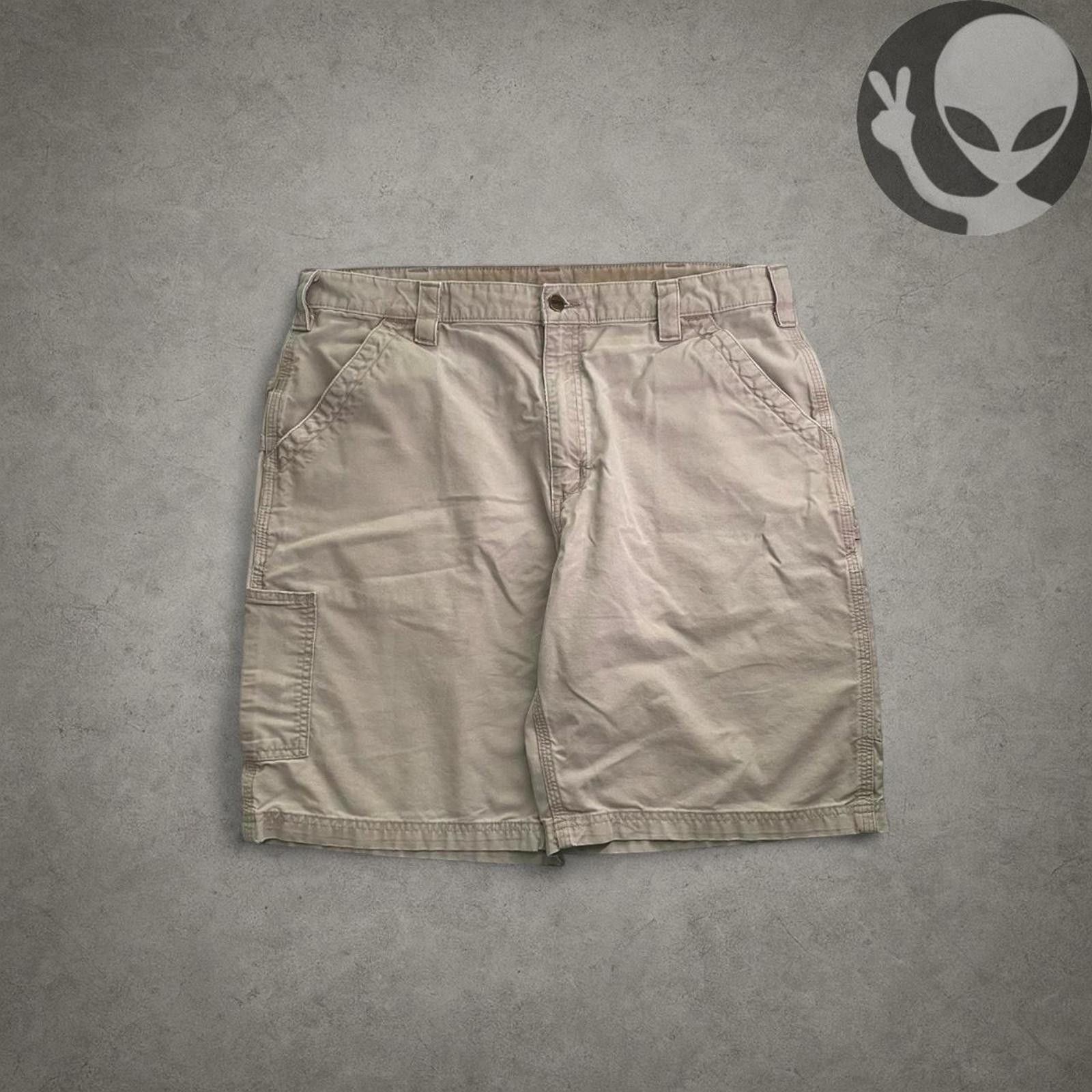 Carhartt Carhartt Carpenter Shorts 38 Khaki Casual Workwear Size US 38 / EU 54 - 5 Thumbnail