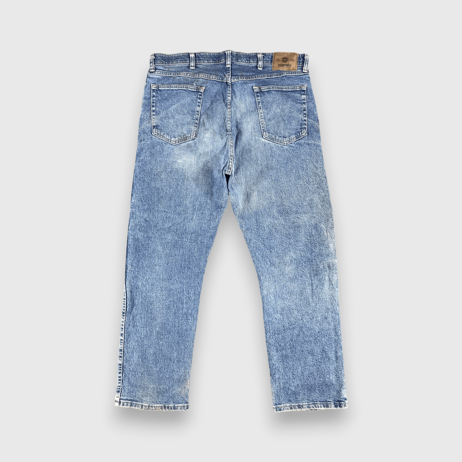 Vintage Vintage Blue Wash Wrangler Jeans-J2431 Size US 37 - 2 Thumbnail