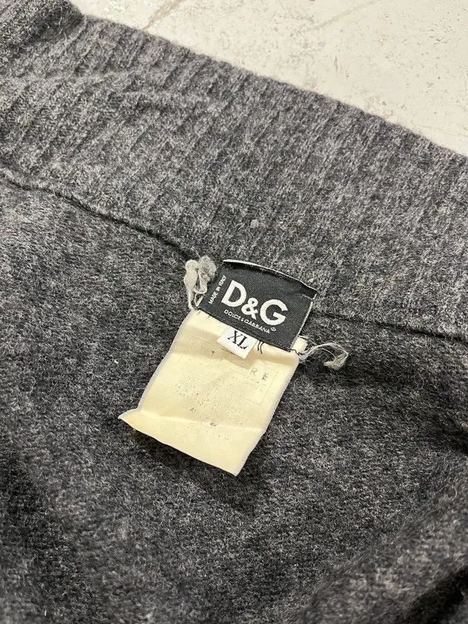 Dolce & Gabbana AW2003 Dolce & Gabbana Wool Asymmetrical Zip-Up Sweater Size US M / EU 48-50 / 2 - 10 Thumbnail