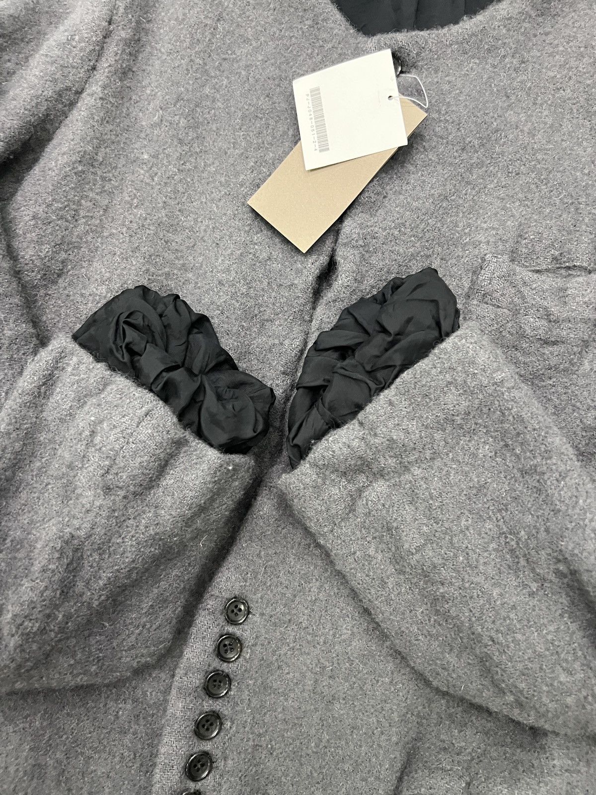 Comme des Garcons Homme Plus Comme des Garçons Homme Plus FW22 Runway Felted Pleated Butt Size 42L - 24 Thumbnail