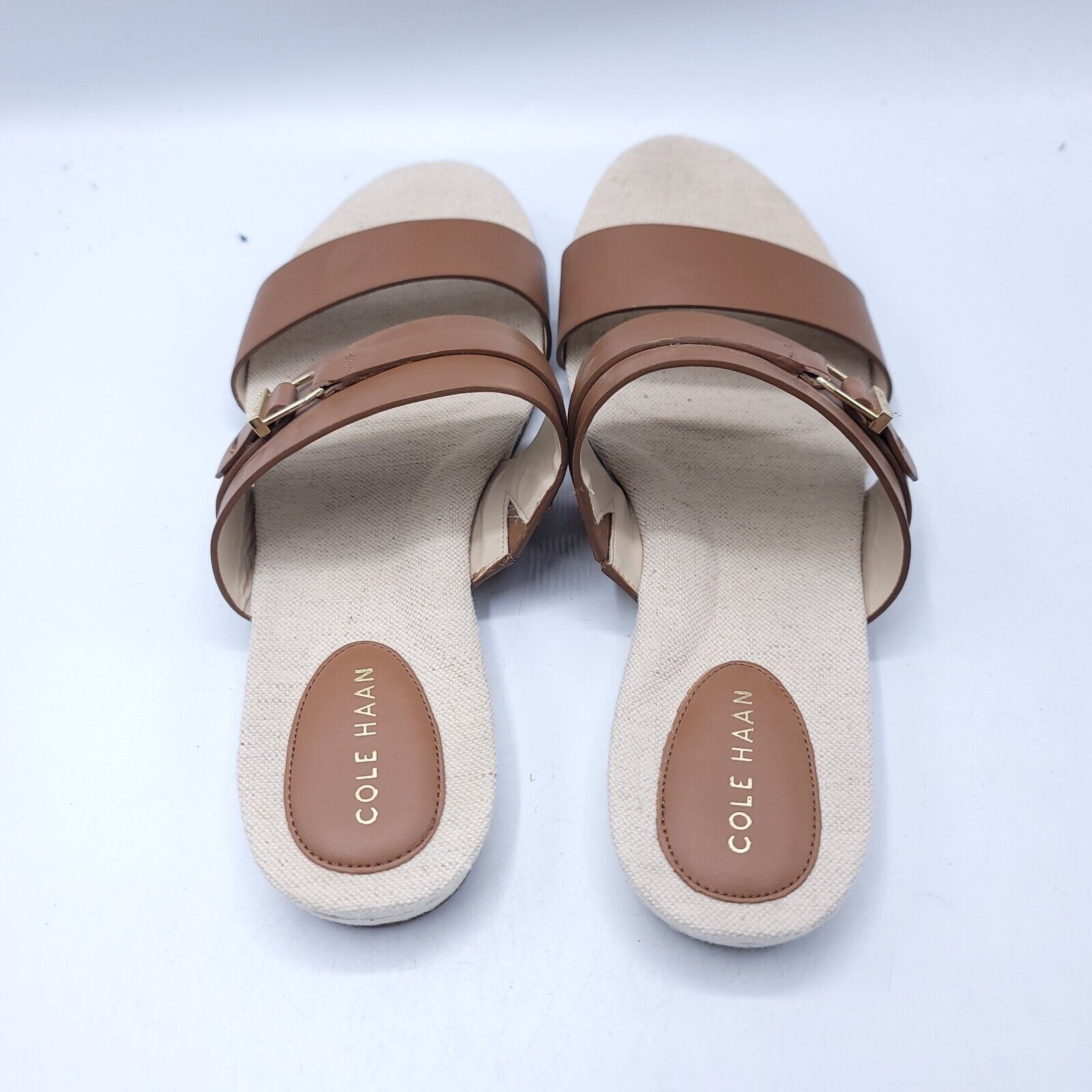 Cole Haan Cole Haan Francine Demi Brown Sandals Womens Size 8.5 W25348 Size US 8.5 / IT 38.5 - 3 Thumbnail