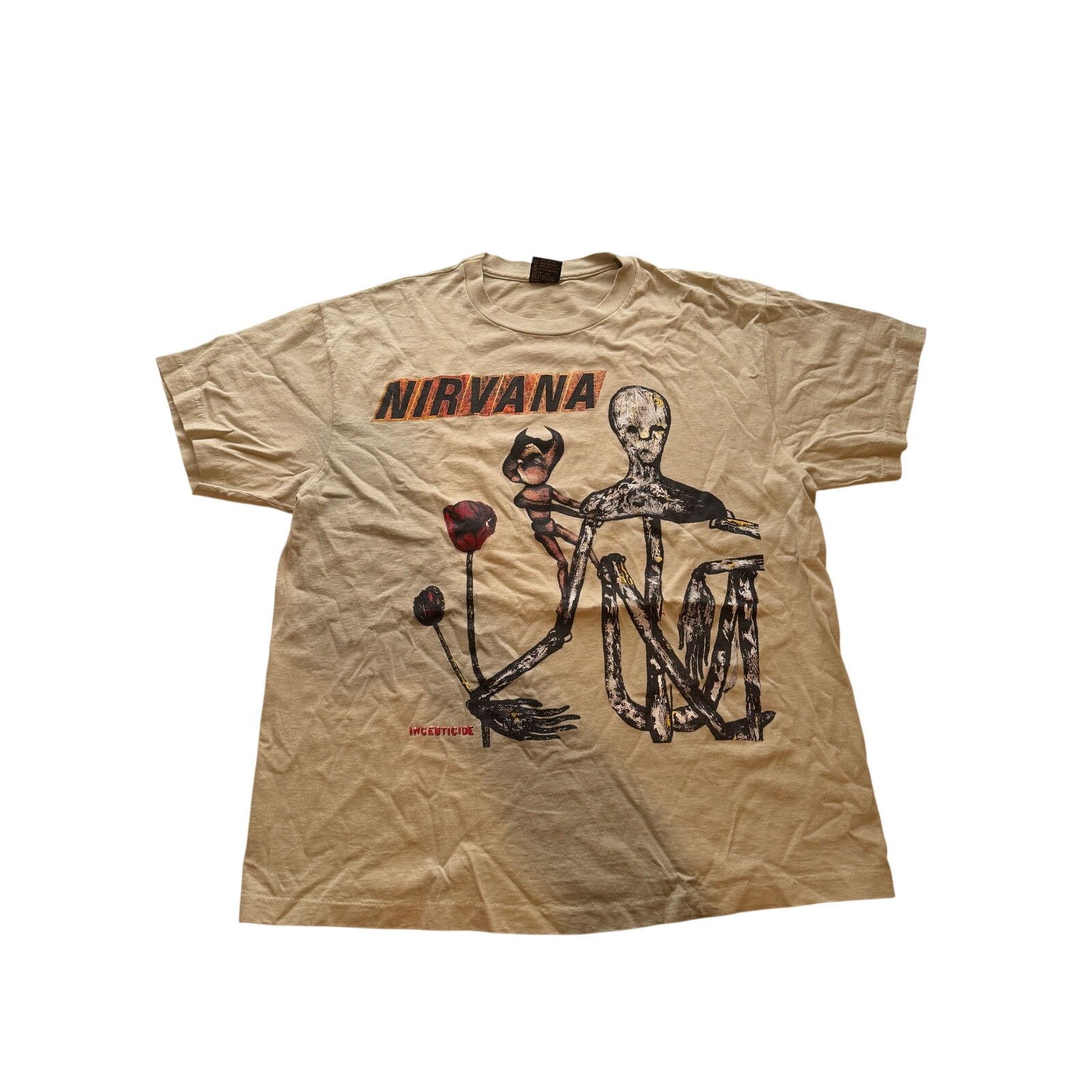Nirvana Nirvana “Incesticide” T shirt 1993 size Large Size US L / EU 52-54 / 3 - 1 Thumbnail