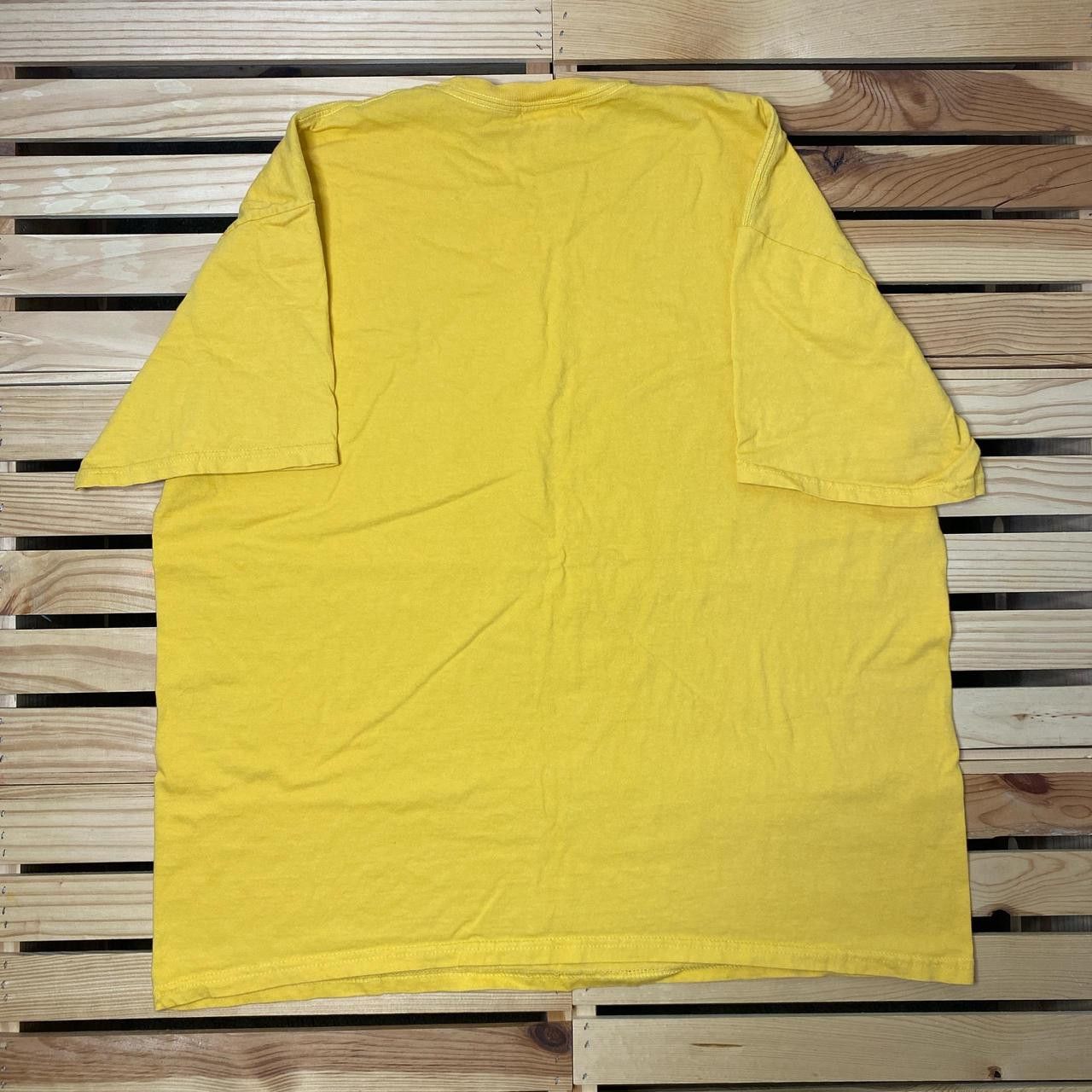 Nike Vintage Nike Yellow Embroidered Tee Size 2XL Size US XXL / EU 58 / 5 - 2 Thumbnail