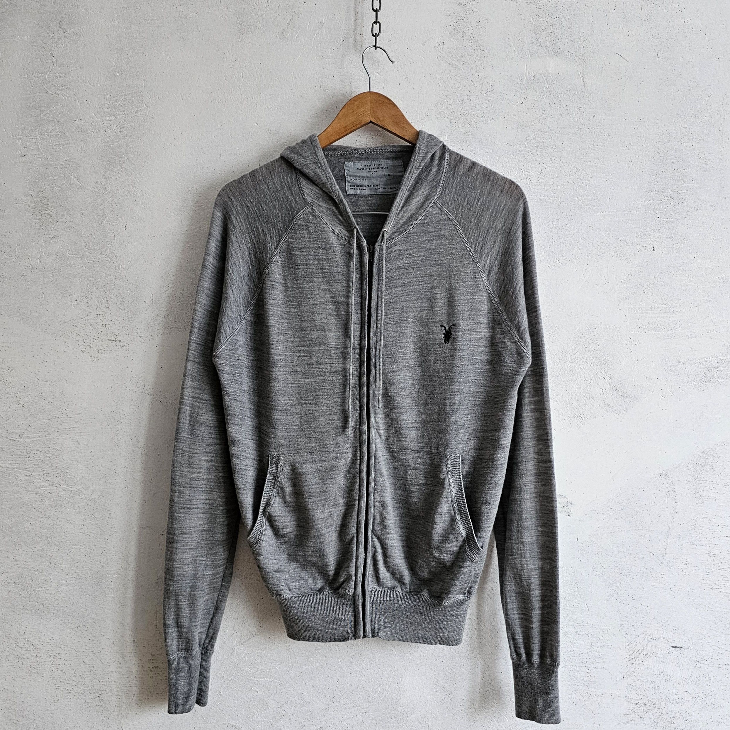 Allsaints AllSaints merino wool zip sweater Size US M / EU 48-50 / 2 - 1 Thumbnail