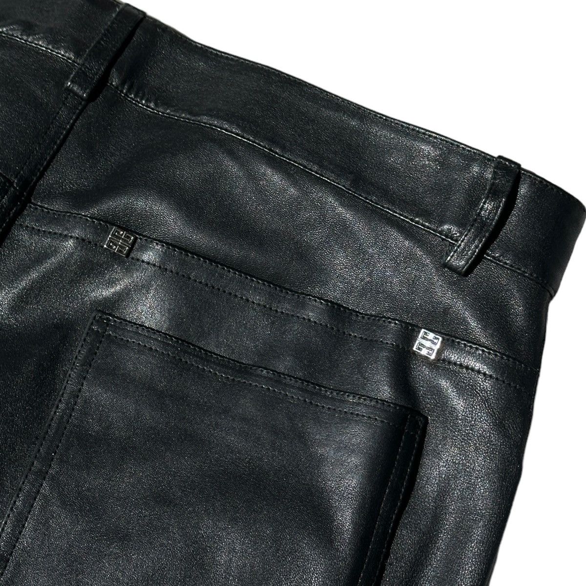 Givenchy $5,180 Lamb leather cargo pant Size US 34 / EU 50 - 4 Thumbnail