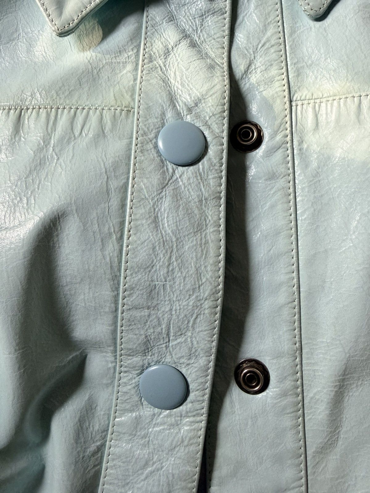 Miu Miu Miu Miu Vintage Leather Jacet Size XS / US 0-2 / IT 36-38 - 4 Thumbnail