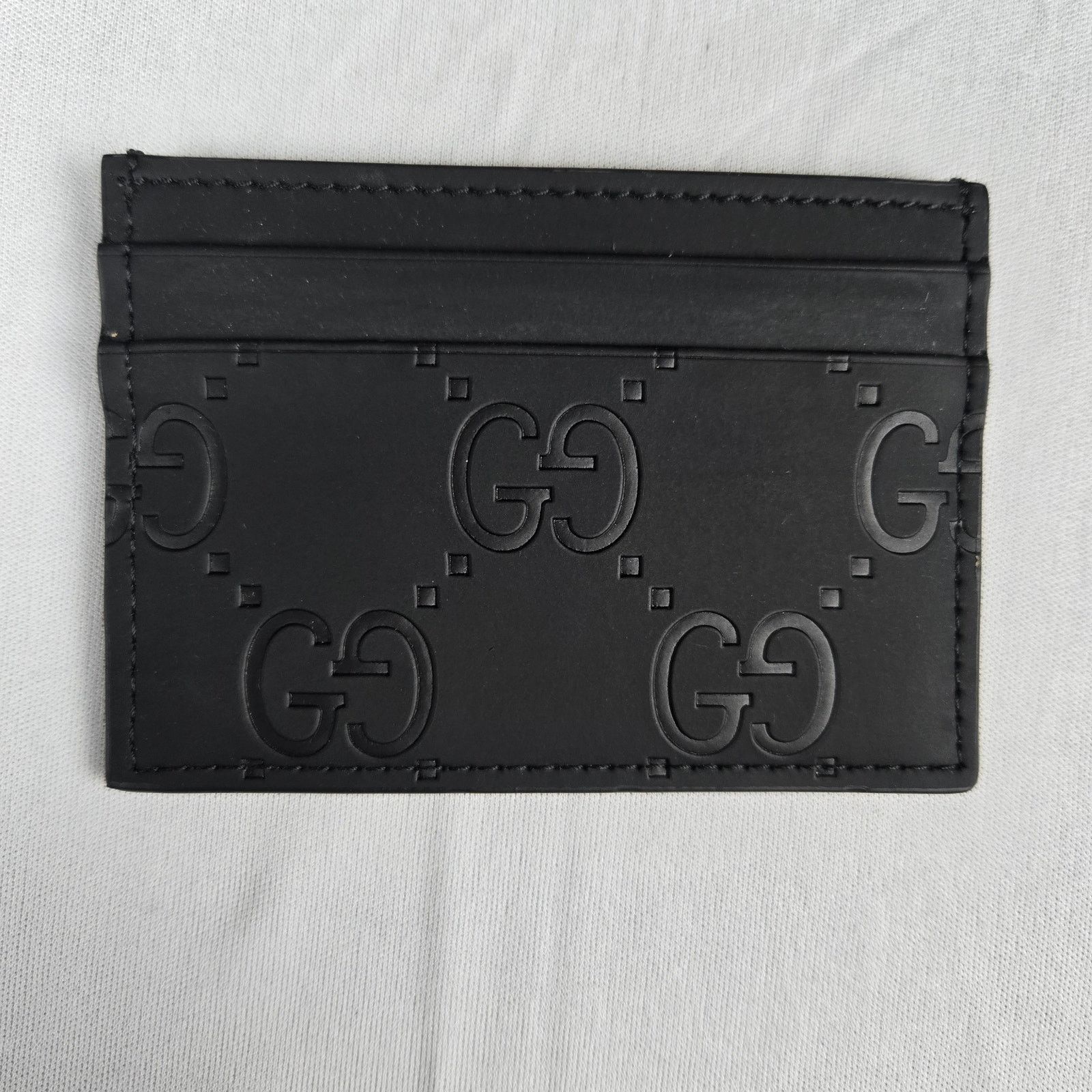 Gucci Gucci Monogram Supreme GG Rubber effect Card Case or Holder Size ONE SIZE - 1 Thumbnail