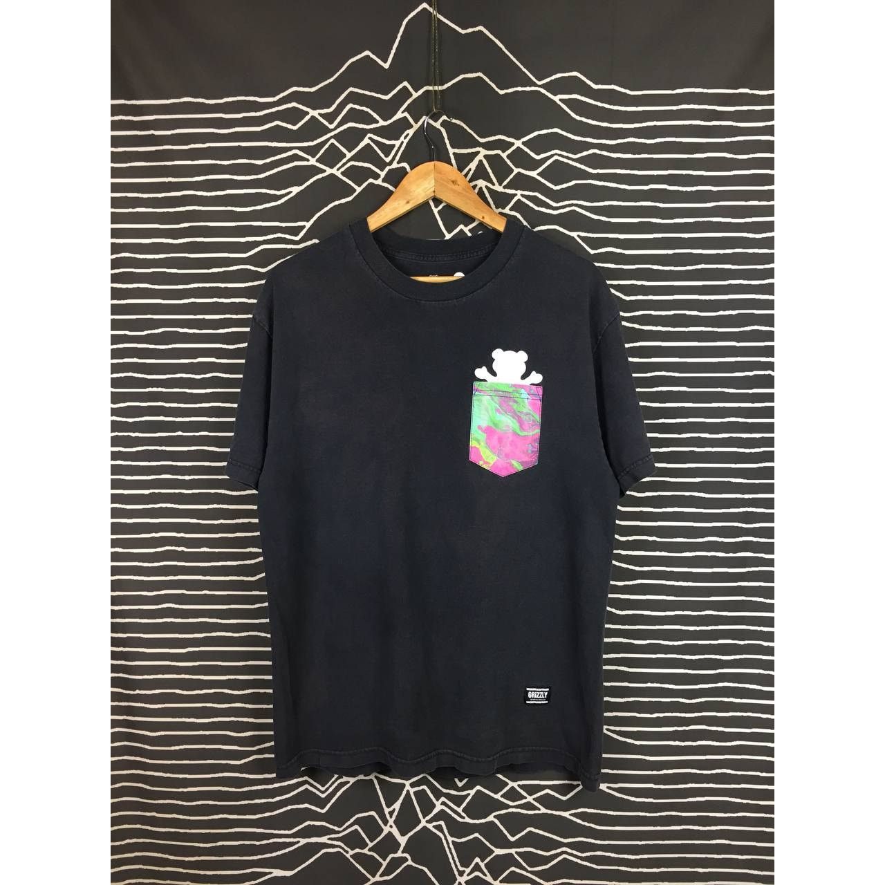 Grizzly Griptape × Vintage Grizzly Griptape Bear Logo Pocket Skate Tee Size US L / EU 52-54 / 3 - 2 Thumbnail