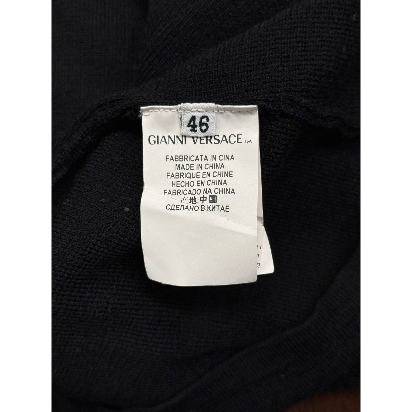 Versace 2000s Versace bondage straps knit Size L / US 10 / IT 46 - 4 Thumbnail