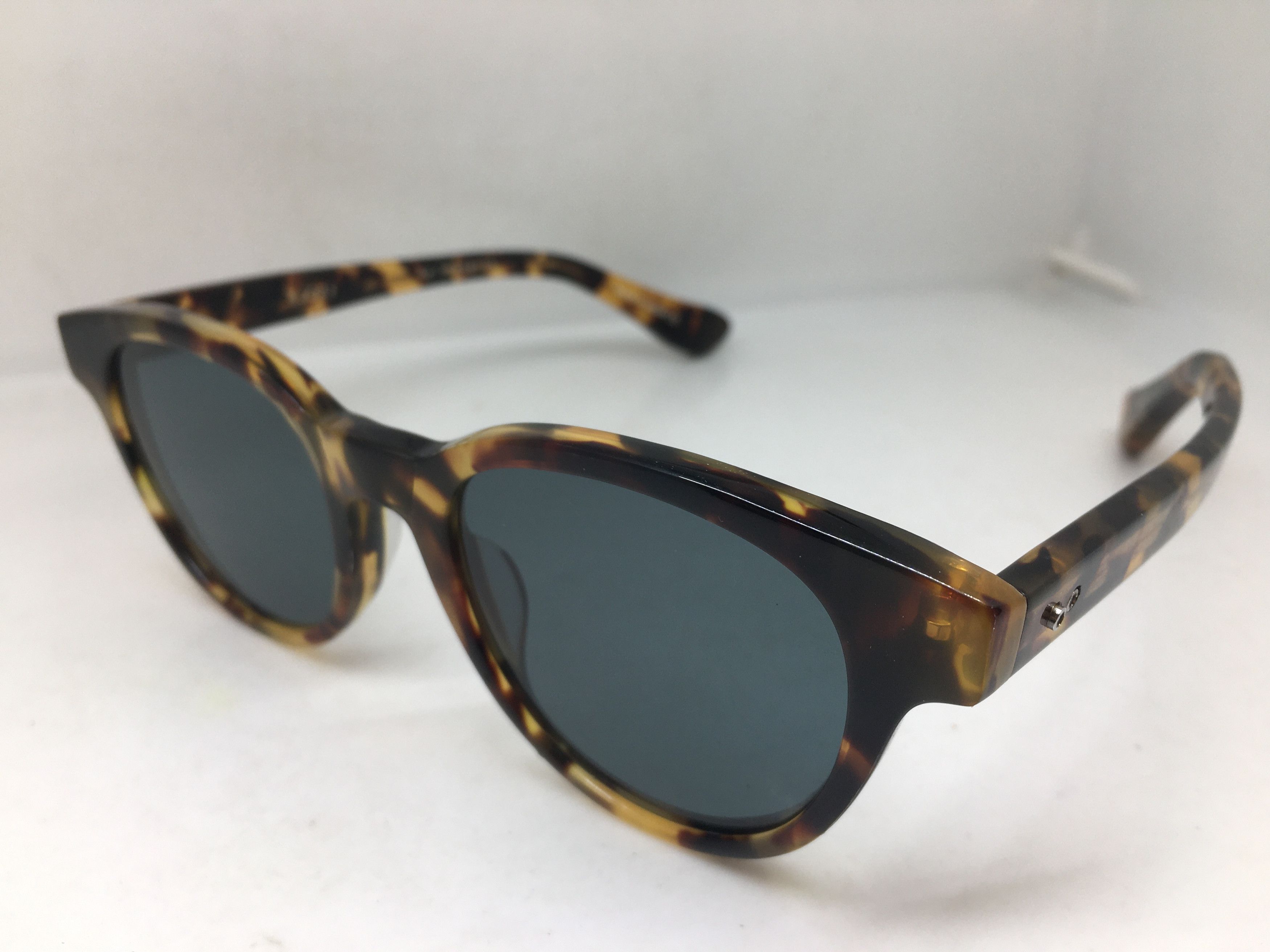 Vintage Khoty Handmade Tortoise Round Sunglasses Frame Japan Size ONE SIZE - 3 Thumbnail