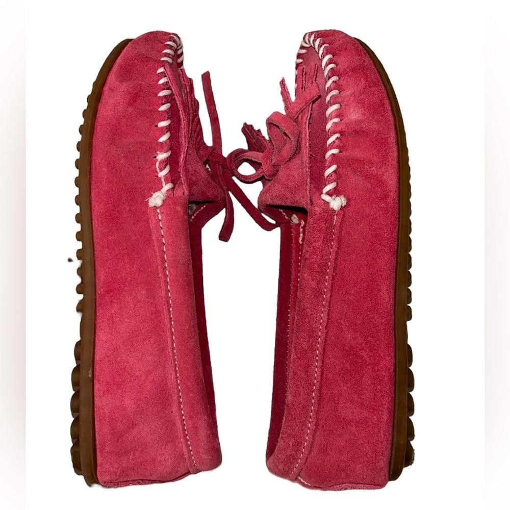 Minnetonka Minnetonka l Kilty Pink Moccasins 5 Size US 5 / IT 35 - 6 Thumbnail