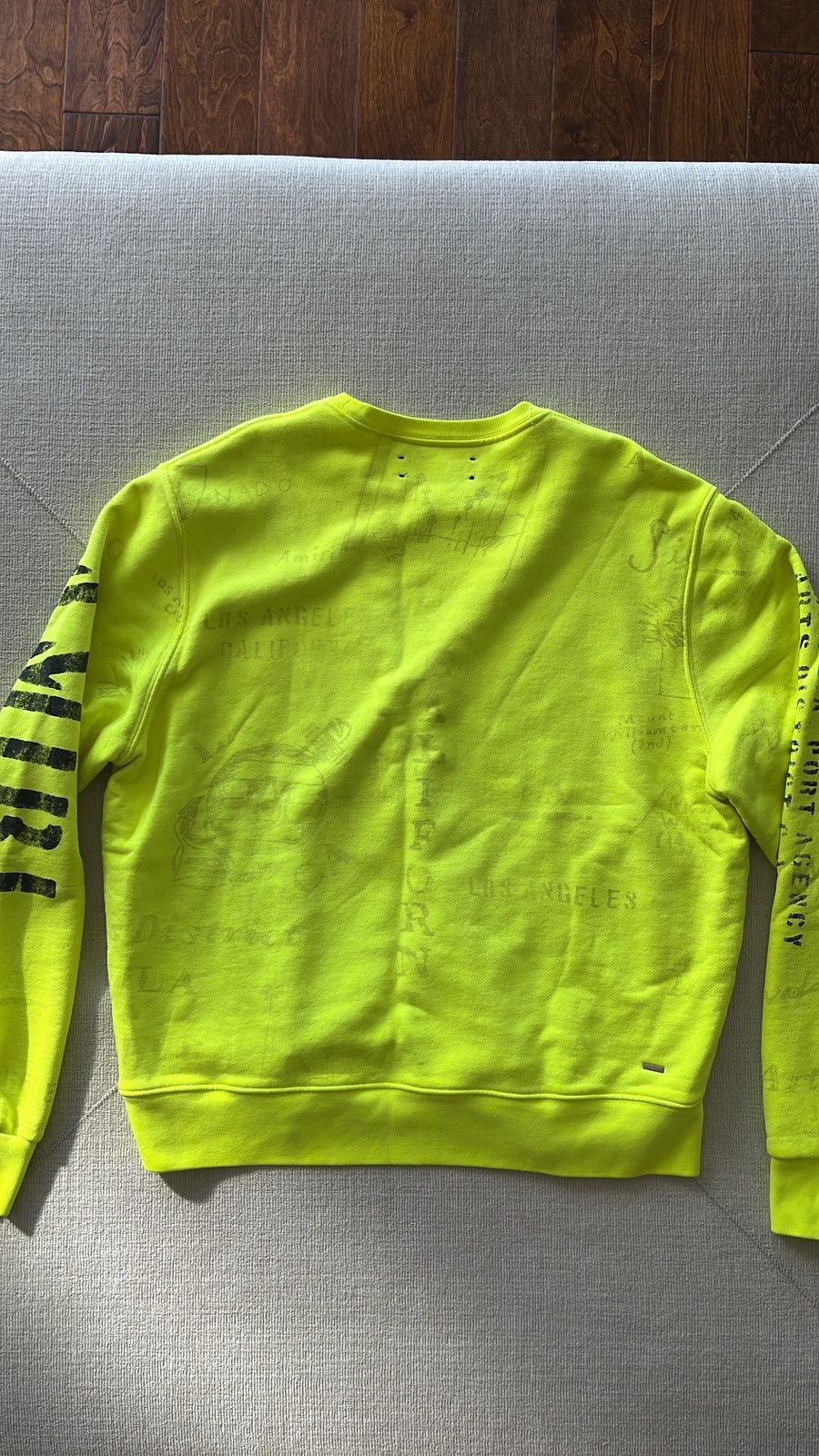 Amiri AMIRI Army Stencil Crewneck Size US M / EU 48-50 / 2 - 2 Thumbnail