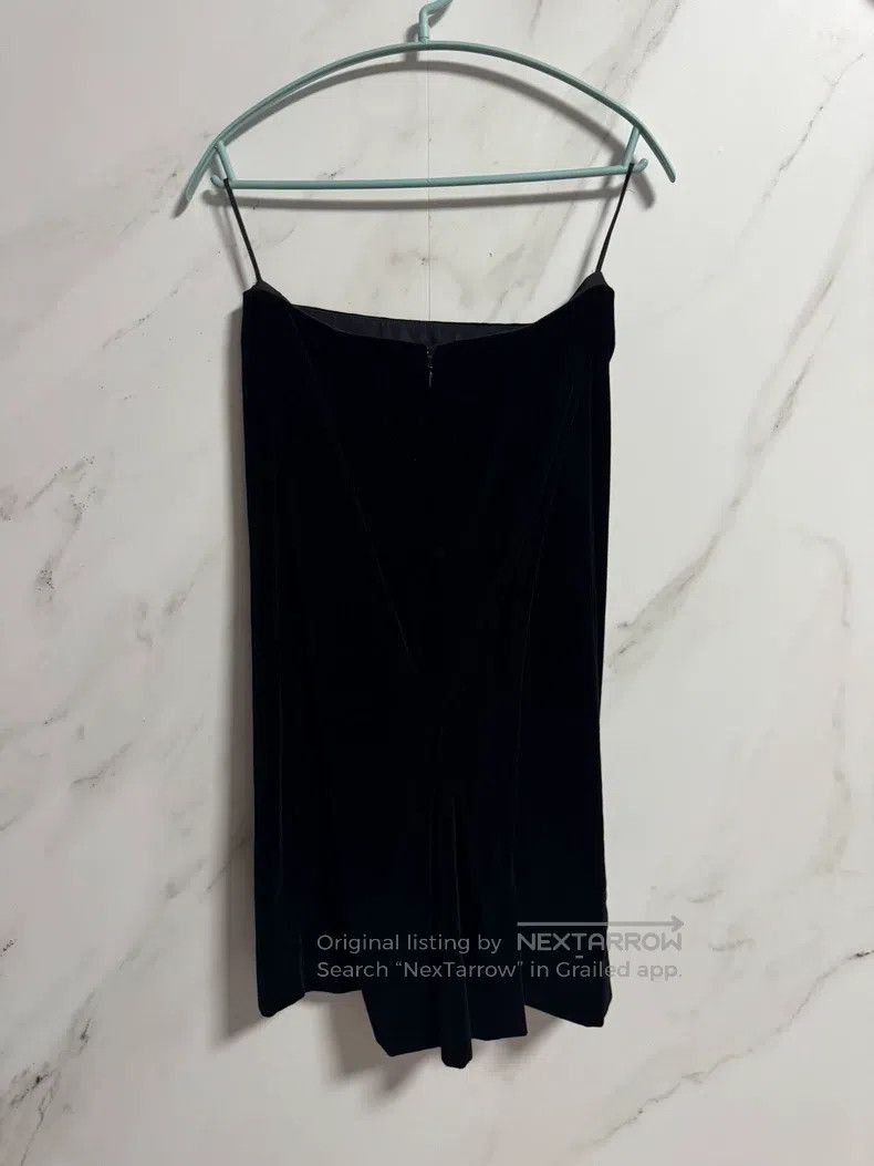 Hermes Hermes Black Velvet Strapless Dress Size XXS / US 00 / IT 34 - 1 Thumbnail