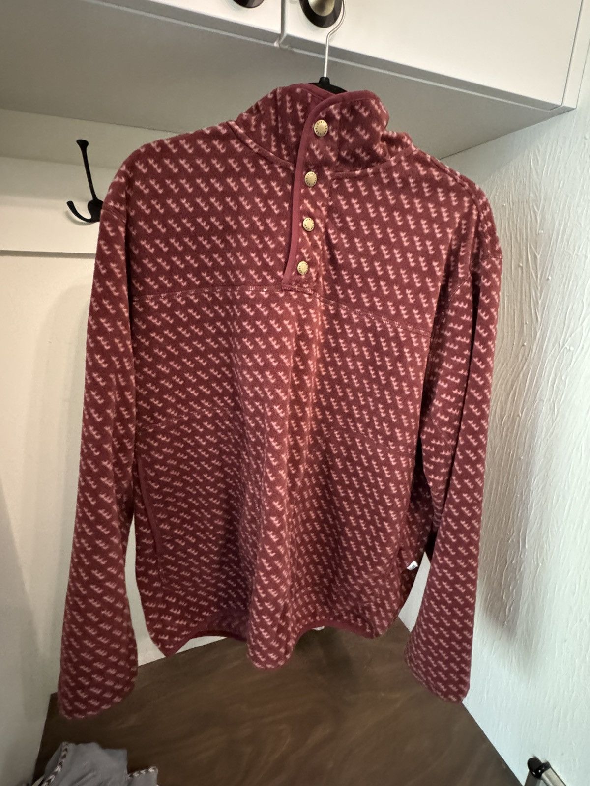 Aime Leon Dore ALD FW21 Birdseye Polar Fleece Pullover Rare Size US L / EU 52-54 / 3 - 1 Thumbnail