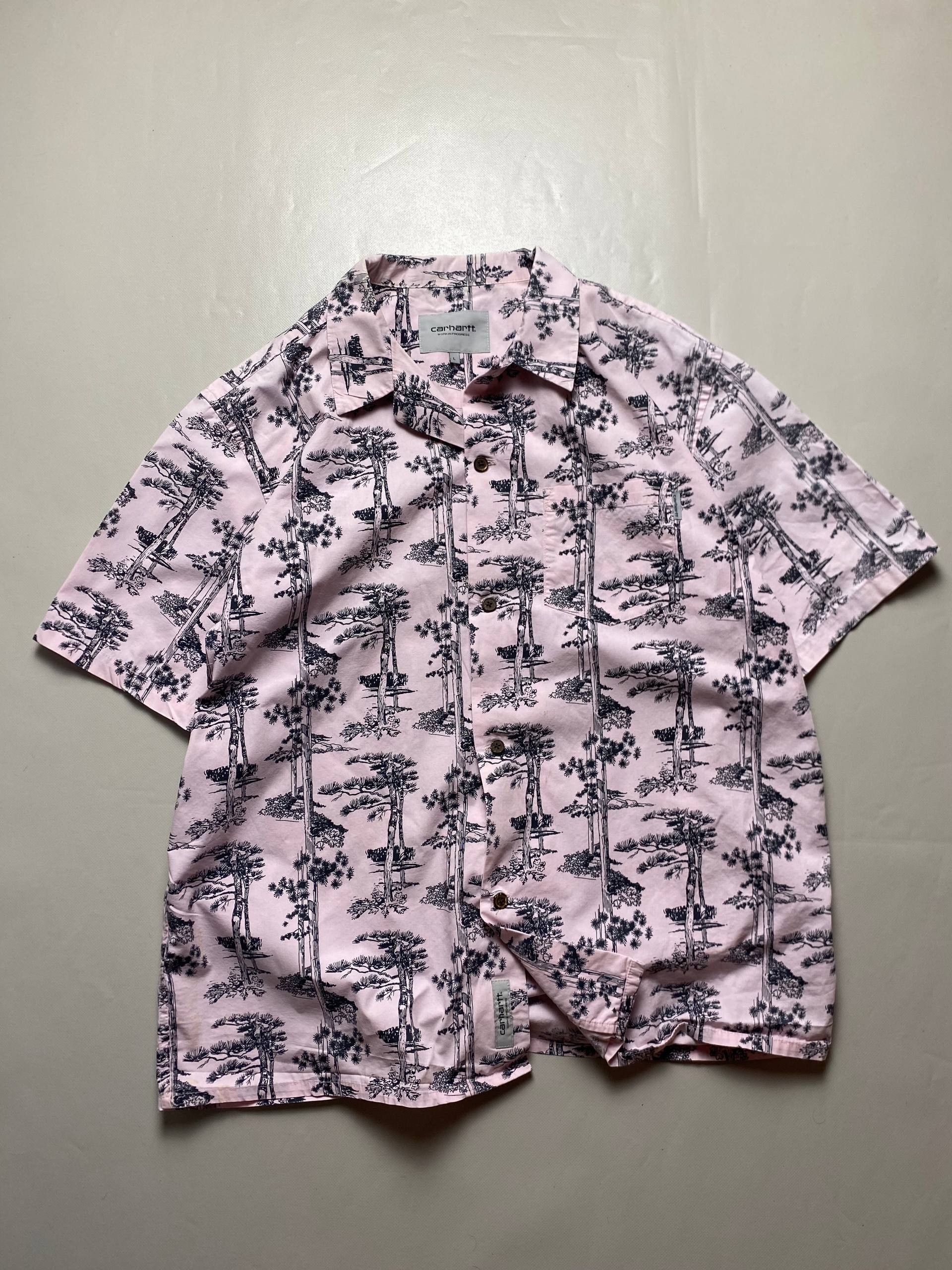 Carhartt Wip Carhartt Monogram Hawai Shirt Size US L / EU 52-54 / 3 - 1 Thumbnail