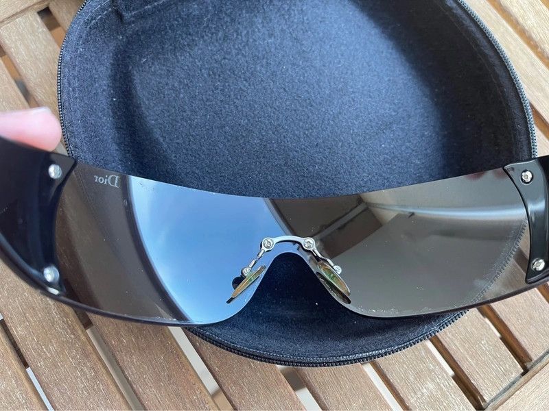 Dior ⚡️ Christian Dior Sunglasses Ski 6 Shield Mask Sport Vintage Size ONE SIZE - 8 Thumbnail