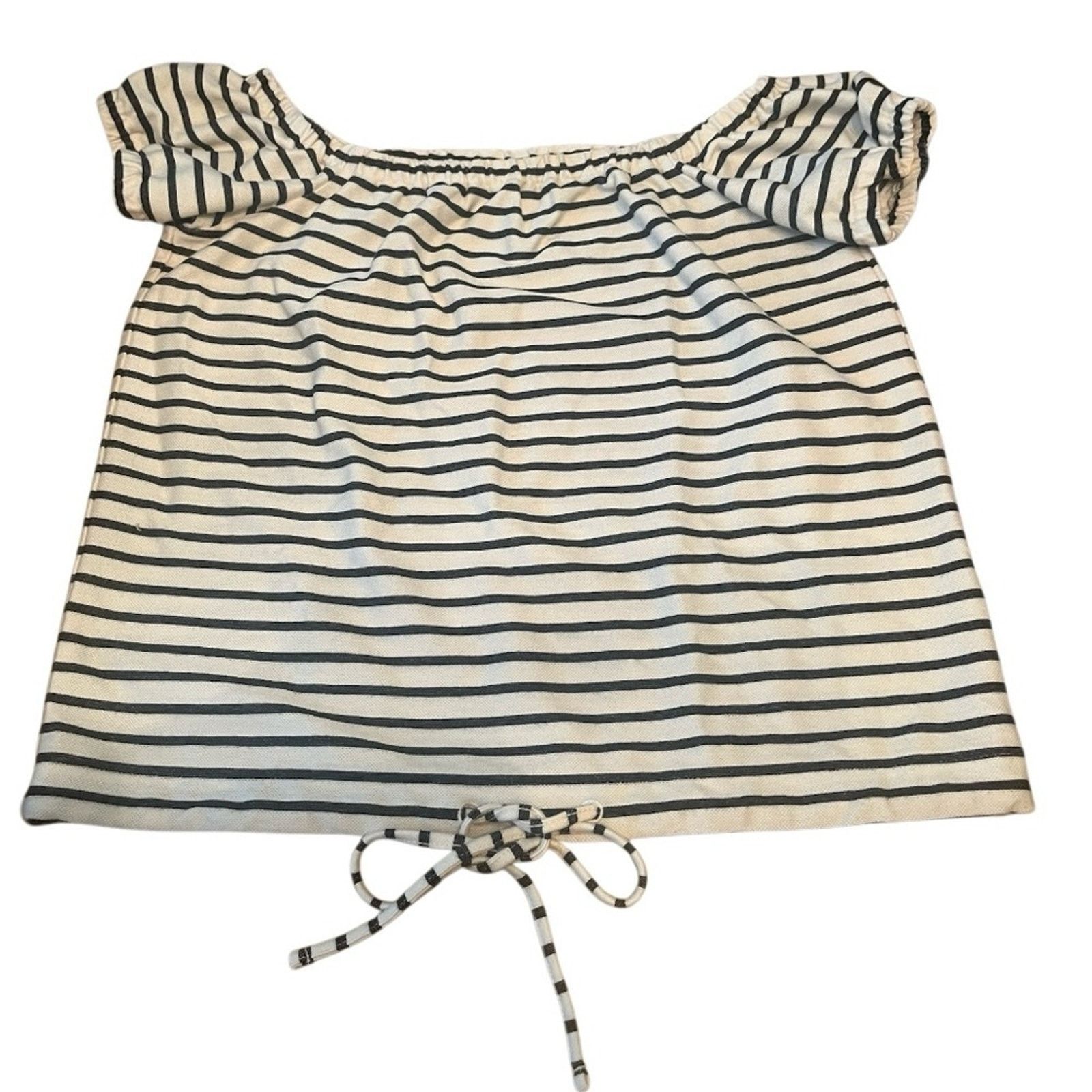 Madewell Madewell Melody off the shoulder Top drawstring waist, XS Size XS / US 0-2 / IT 36-38 - 1 Thumbnail