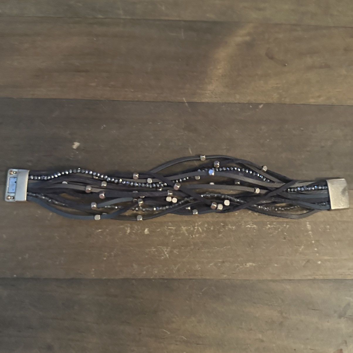 Other Lonna & Lilly multi strand bead accent leather wrap bracelet Size ONE SIZE - 3 Thumbnail
