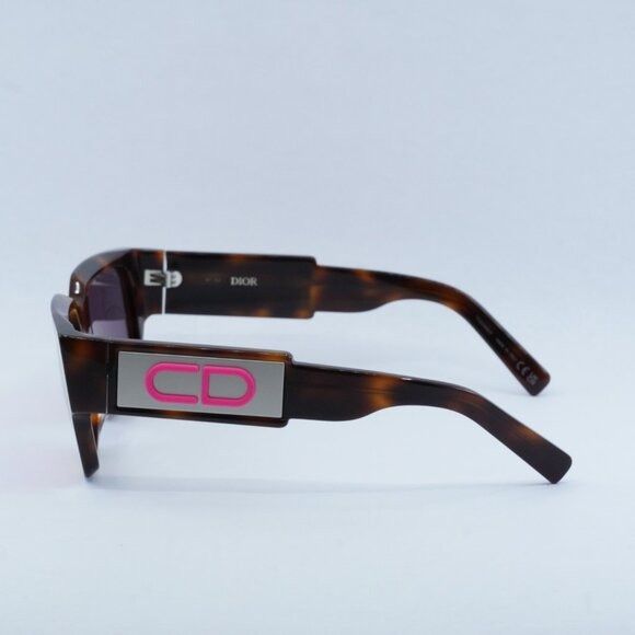 Dior 🕶️ New Dior CD SU 26N7 Sunglasses - Brown Tortoiseshell Size ONE SIZE - 9 Thumbnail