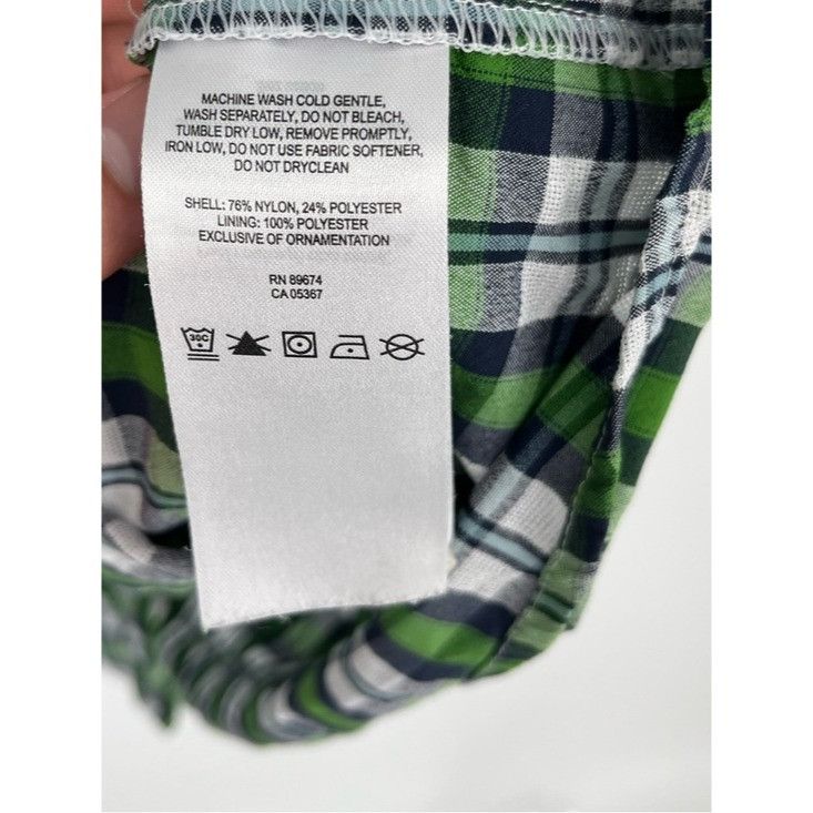 Mountain Hardwear Mountain Hardwear Short Sleeve Green Plaid Button Down Shirt Size US XXL / EU 58 / 5 - 5 Thumbnail