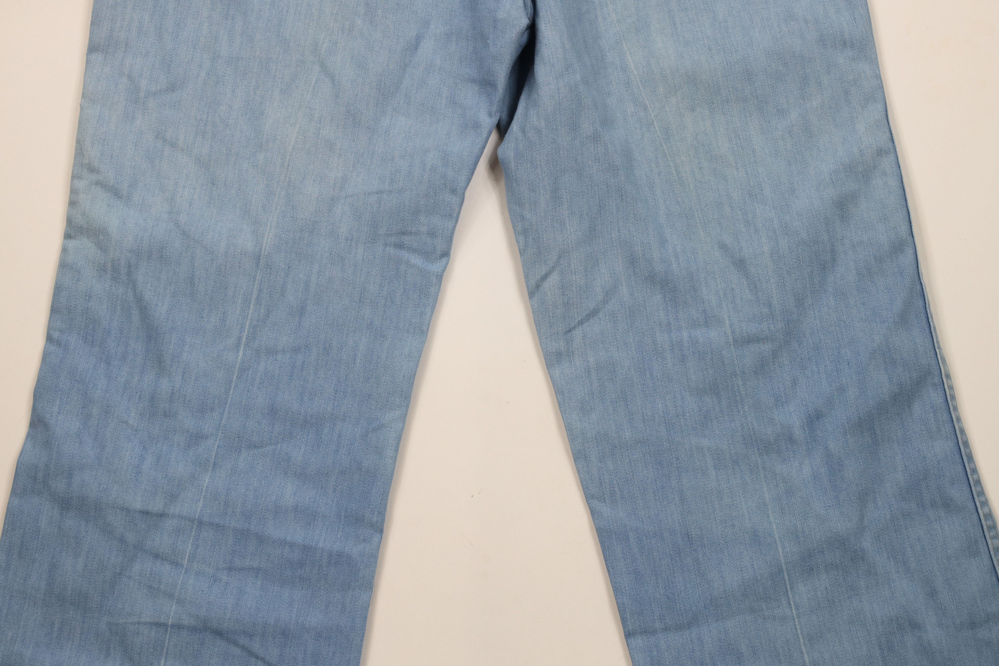 Vintage Vintage 70s Streetwear Wide Leg Bell Bottom Denim Jeans USA Size US 32 / EU 48 - 13 Thumbnail